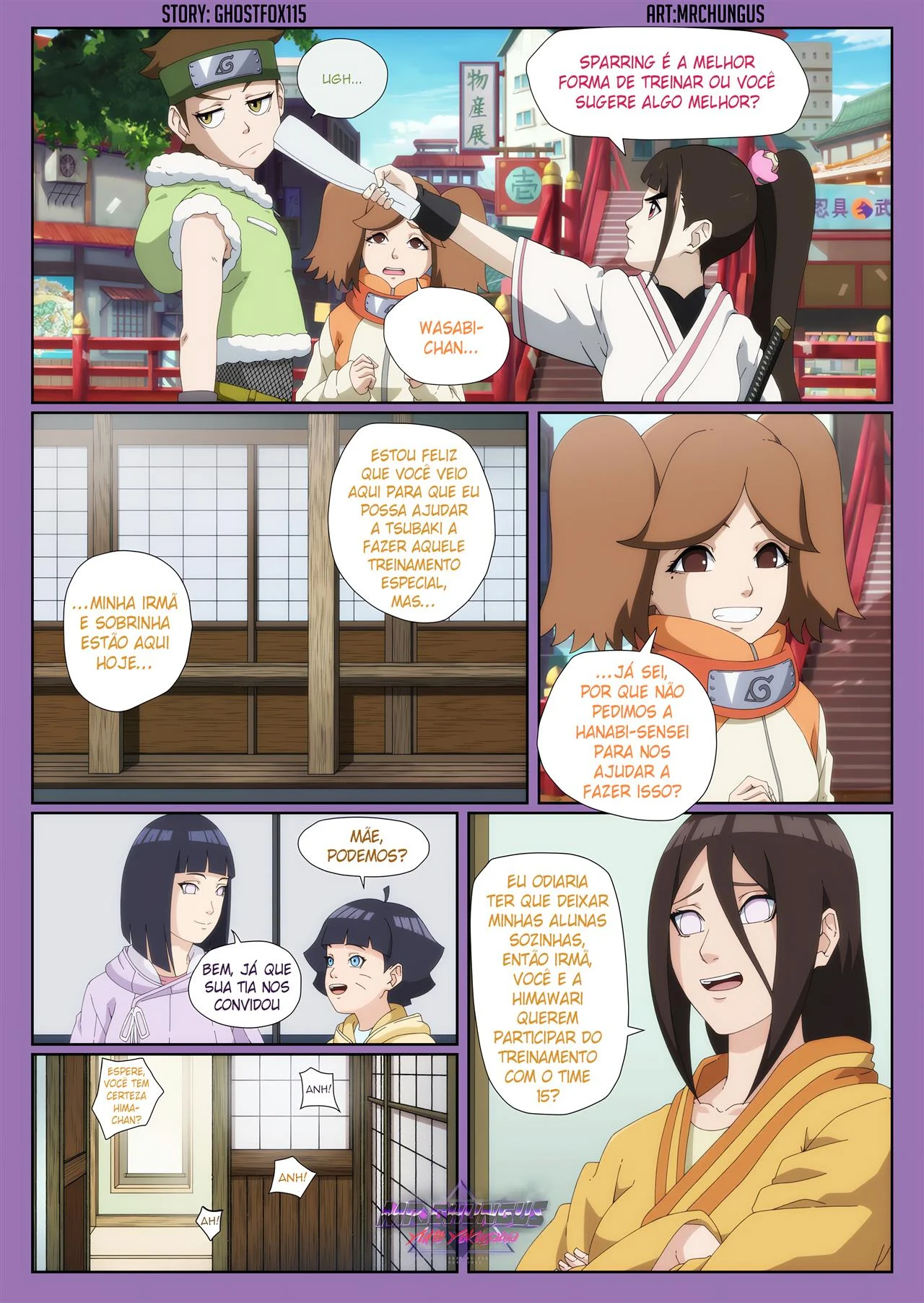 Treinamento especial na casa Hyuga &ndash; Brinquedos Sexuais &ndash; Hentai em Portugu&ecirc;s