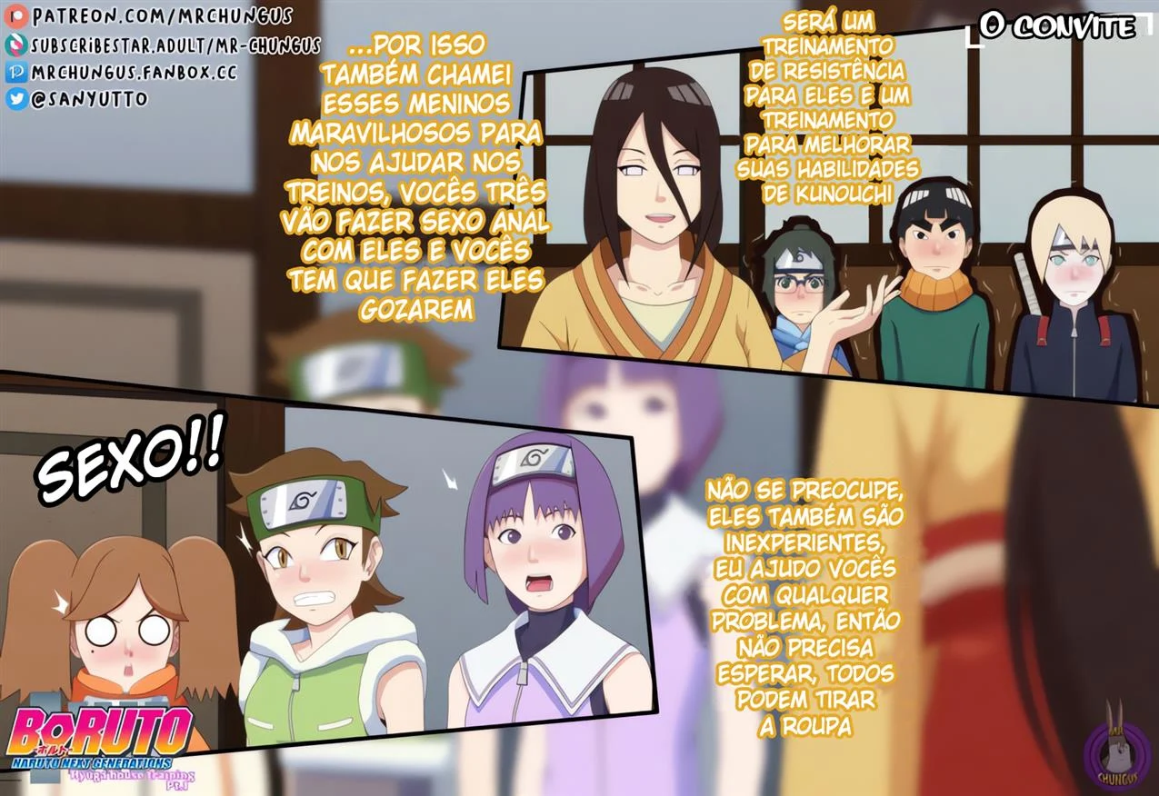 Treinamento especial na casa Hyuga &ndash; Brinquedos Sexuais &ndash; Hentai em Portugu&ecirc;s