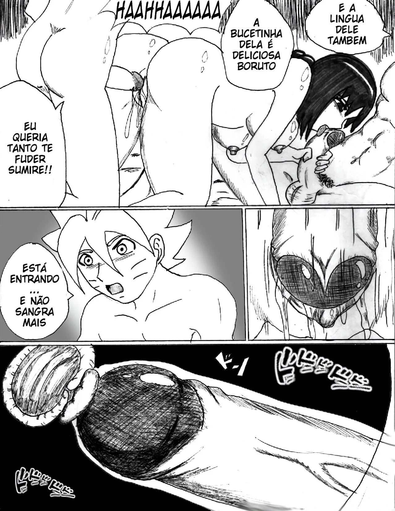 Treinamento Sexual na casa do Hokage – Sumire Kakei Hentai – Sem Censura