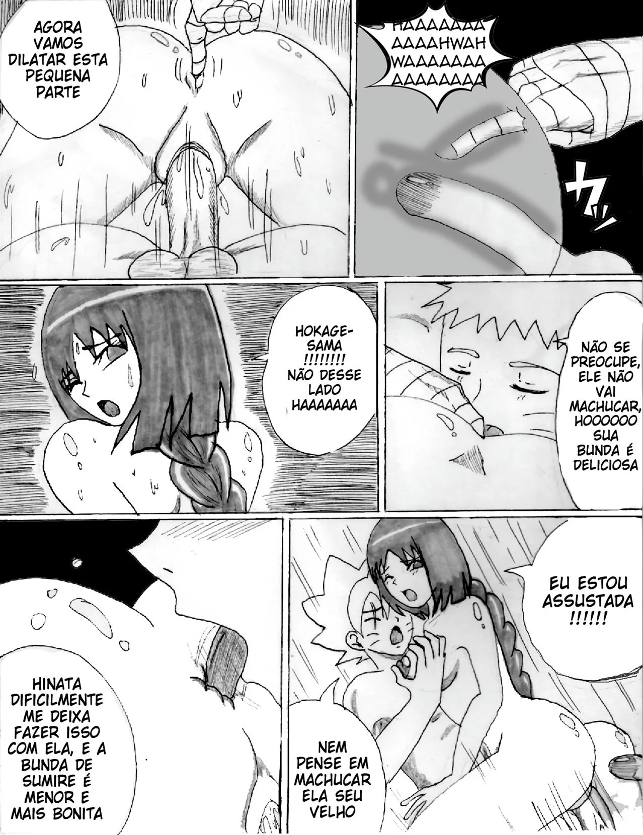 Treinamento Sexual na casa do Hokage – Sumire Kakei Hentai – Sem Censura