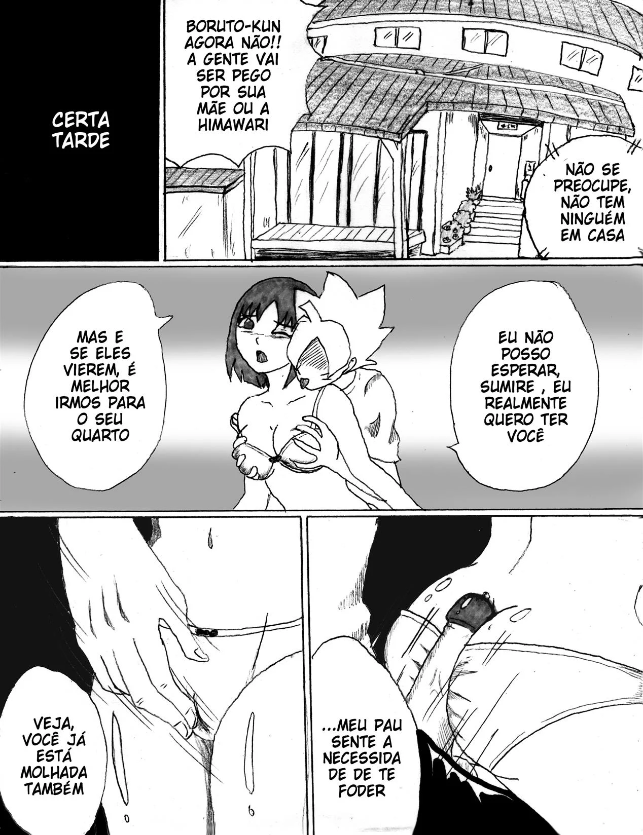 Treinamento Sexual na casa do Hokage – Sumire Kakei Hentai – Sem Censura