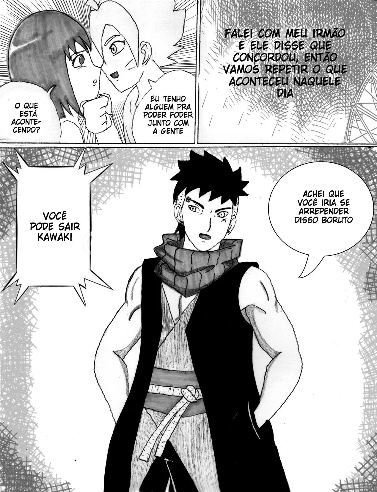 Treinamento Sexual na casa do Hokage – Sumire Kakei Hentai – Sem Censura