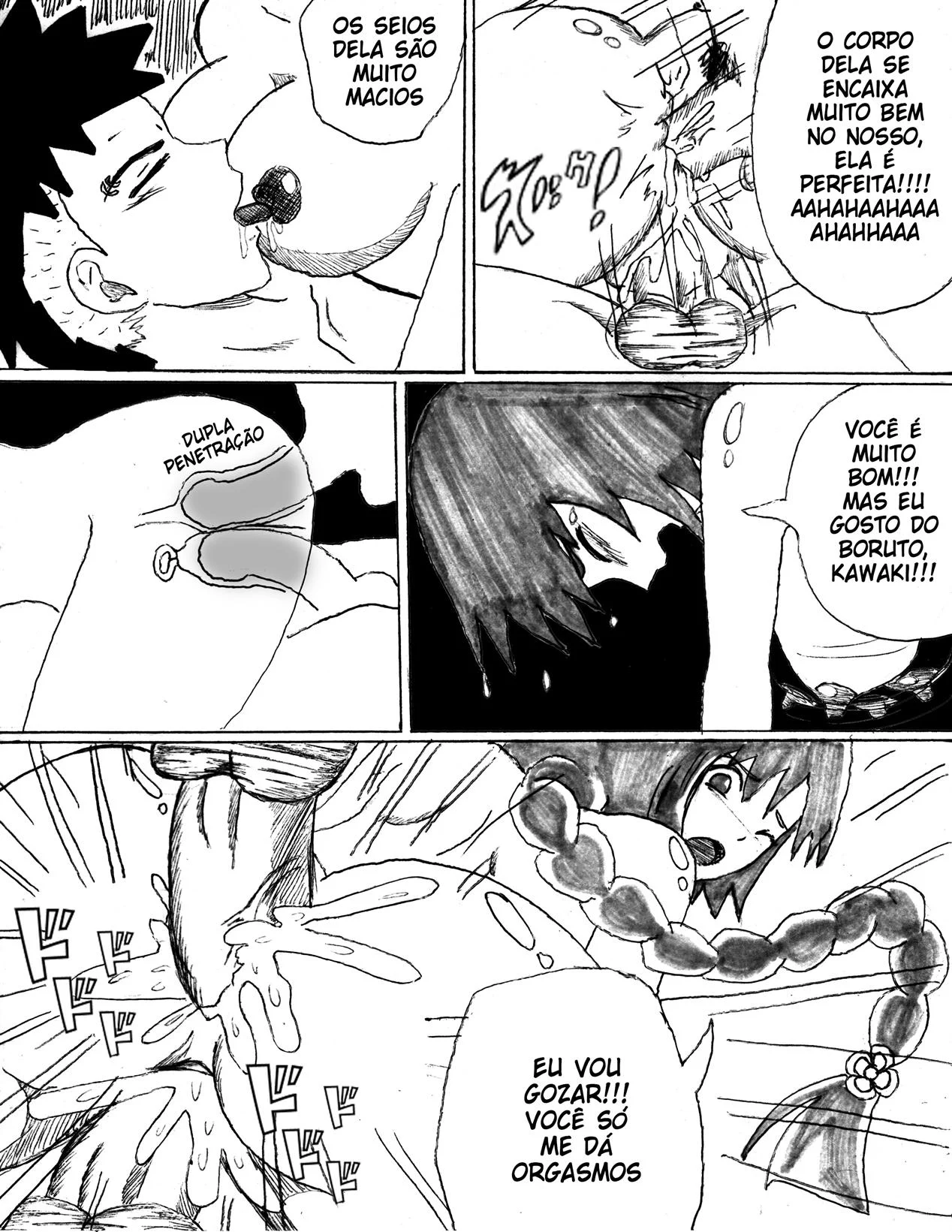 Treinamento Sexual na casa do Hokage – Sumire Kakei Hentai – Sem Censura