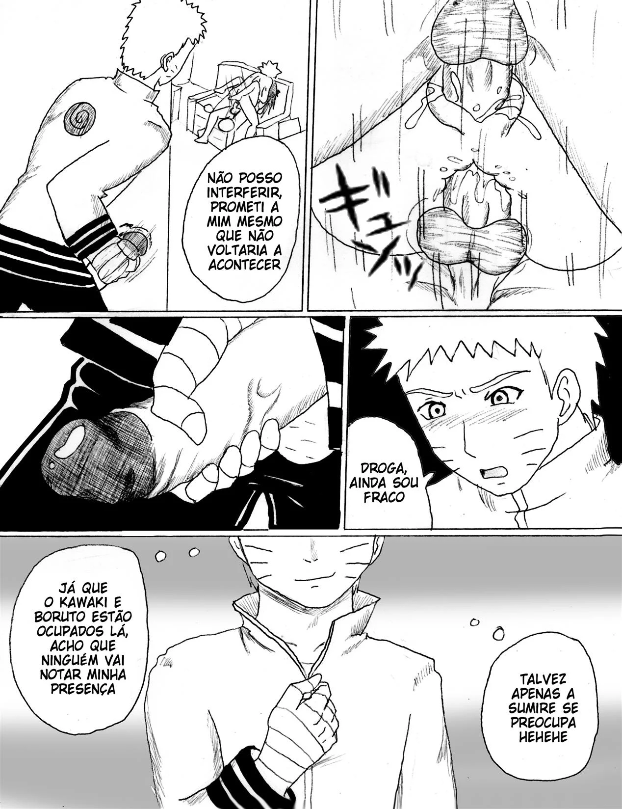 Treinamento Sexual na casa do Hokage – Sumire Kakei Hentai – Sem Censura