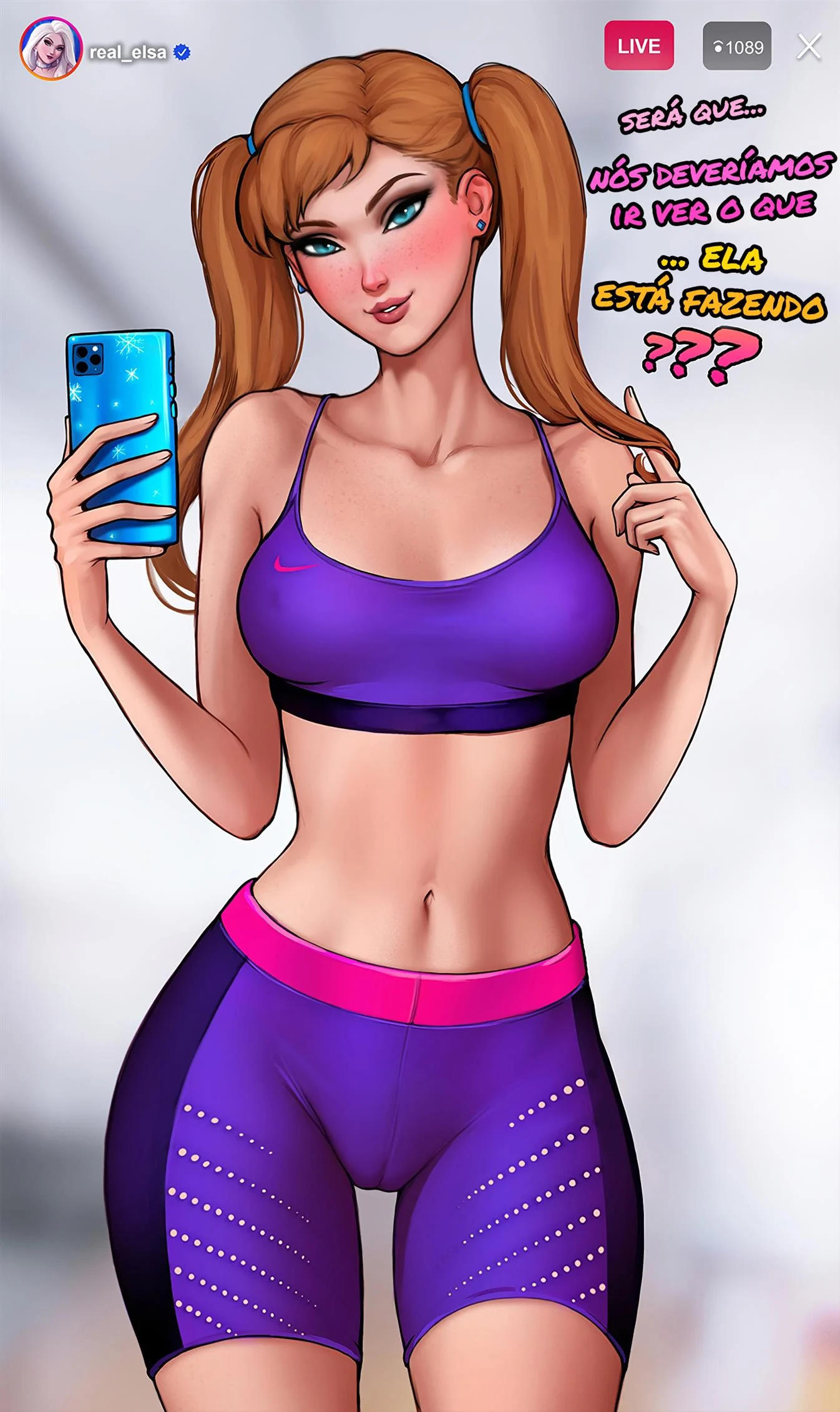 Treinando com Elsa – Aroma Sensei – Sem Censura Treinando com Elsa – Aroma Sensei – Sem Censura