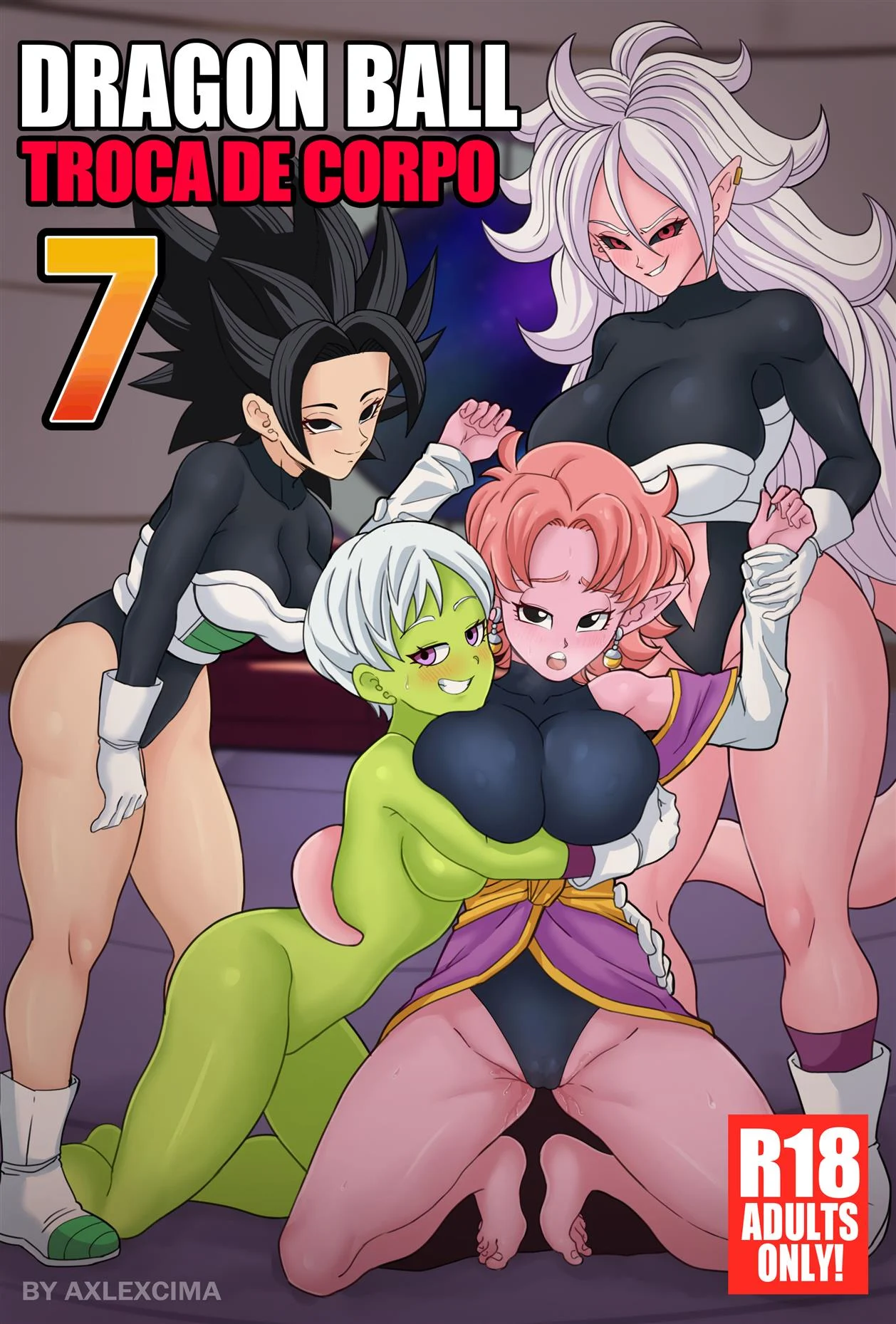 Troca de corpo 7 &ndash; Dragon Ball Hentai &ndash; Ler Quadrinho Completos