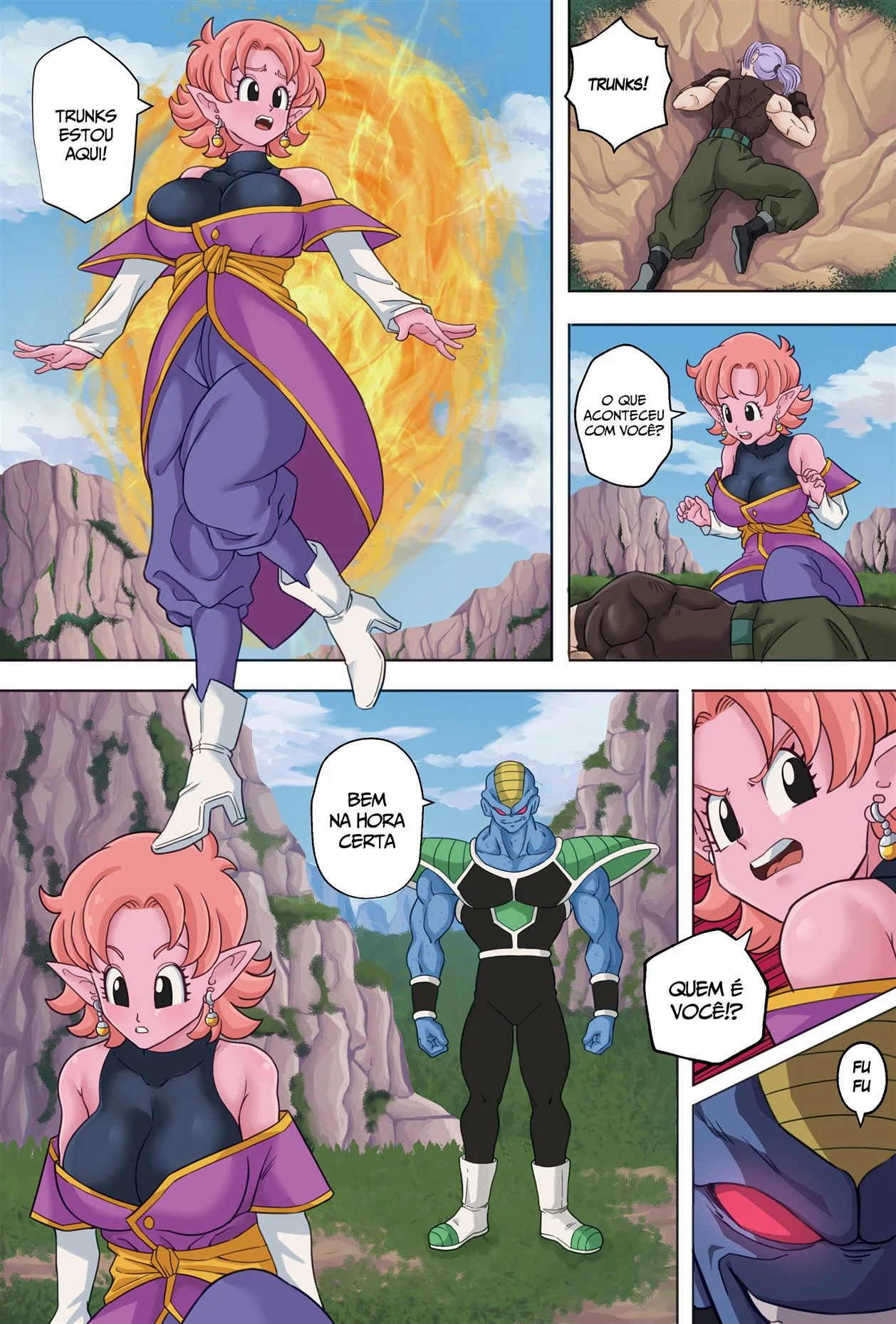 Troca de corpo 7 &ndash; Dragon Ball Hentai &ndash; Ler Quadrinho Completos