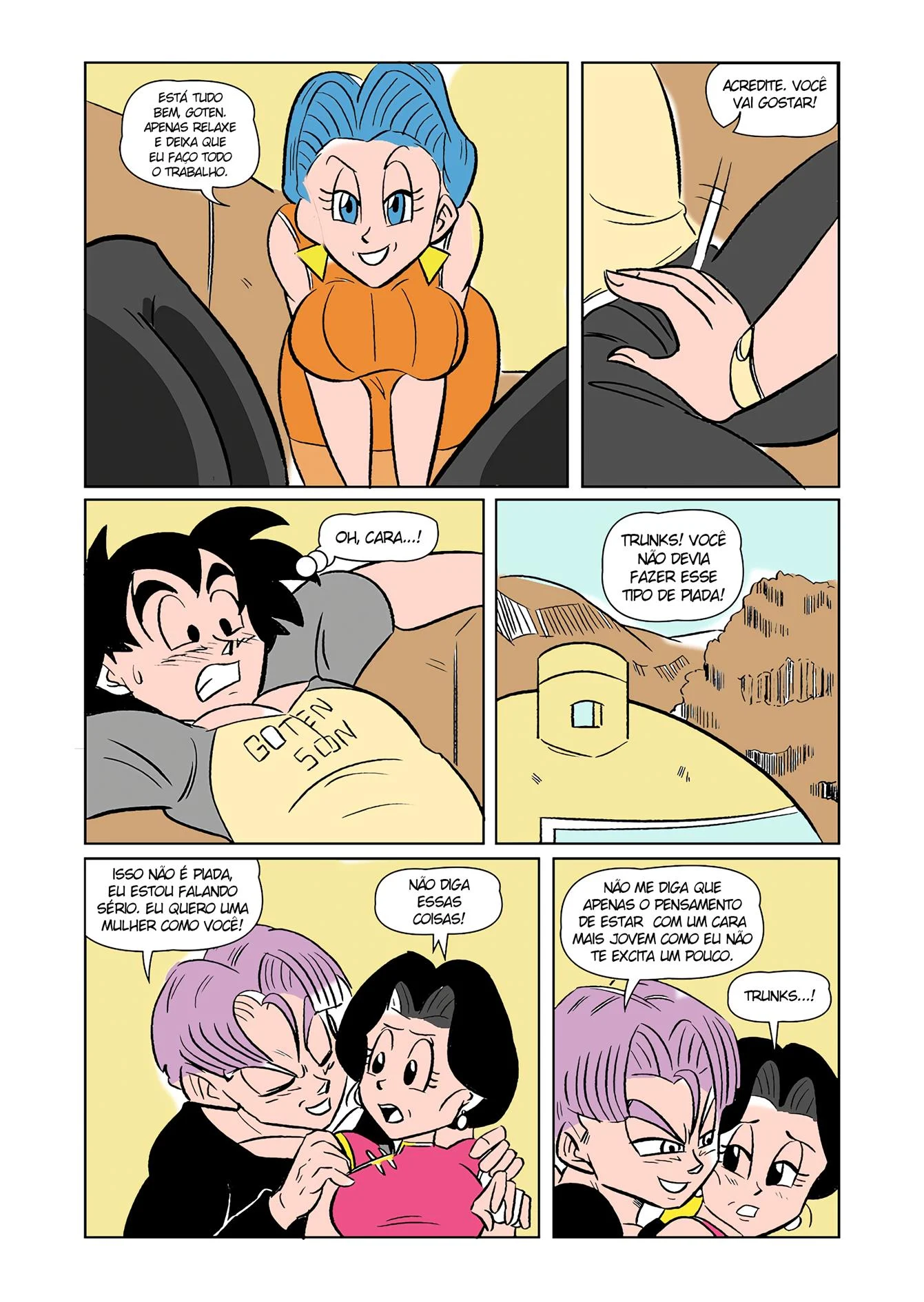 Trocando de M&atilde;es &ndash; Bombado &ndash; Ler Quadrinho Completos