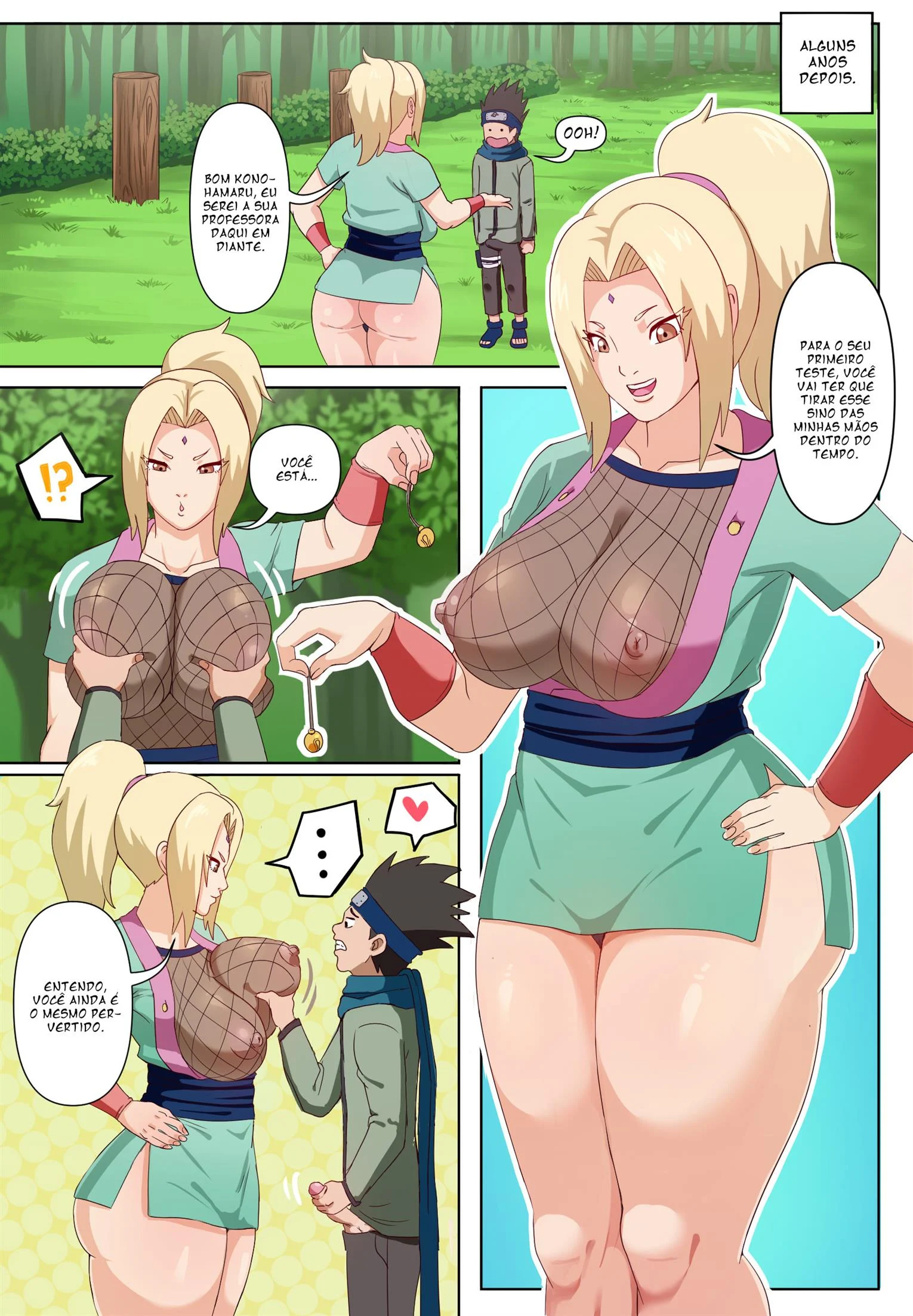 Tsunade e Konohamaru – HQ Hentai – Tradução Nacional