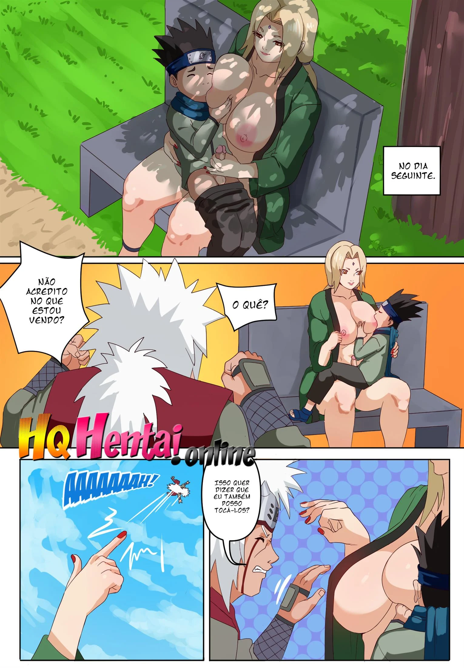 Tsunade e Konohamaru – HQ Hentai – Tradução Nacional