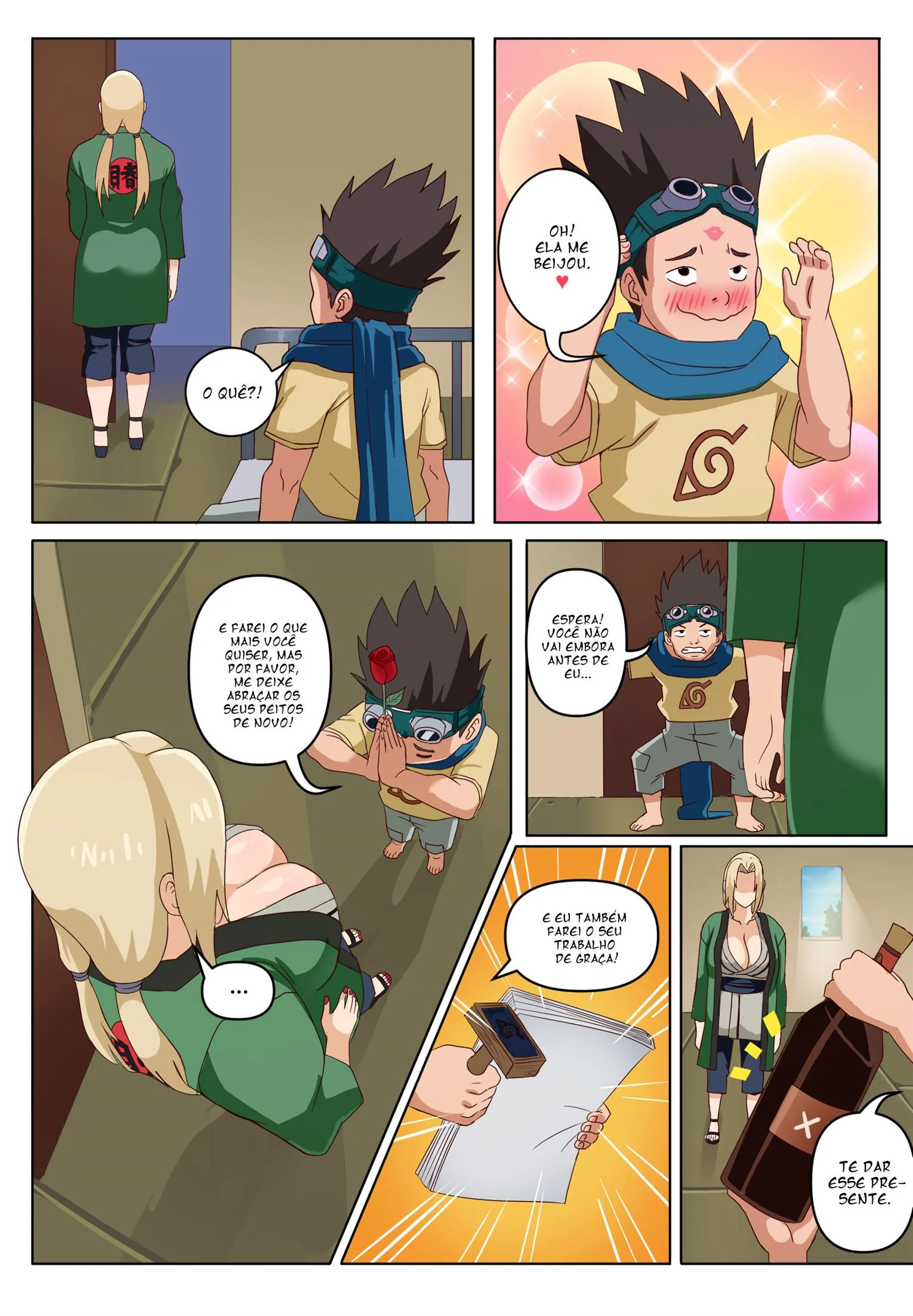 Tsunade e Konohamaru – HQ Hentai – Tradução Nacional