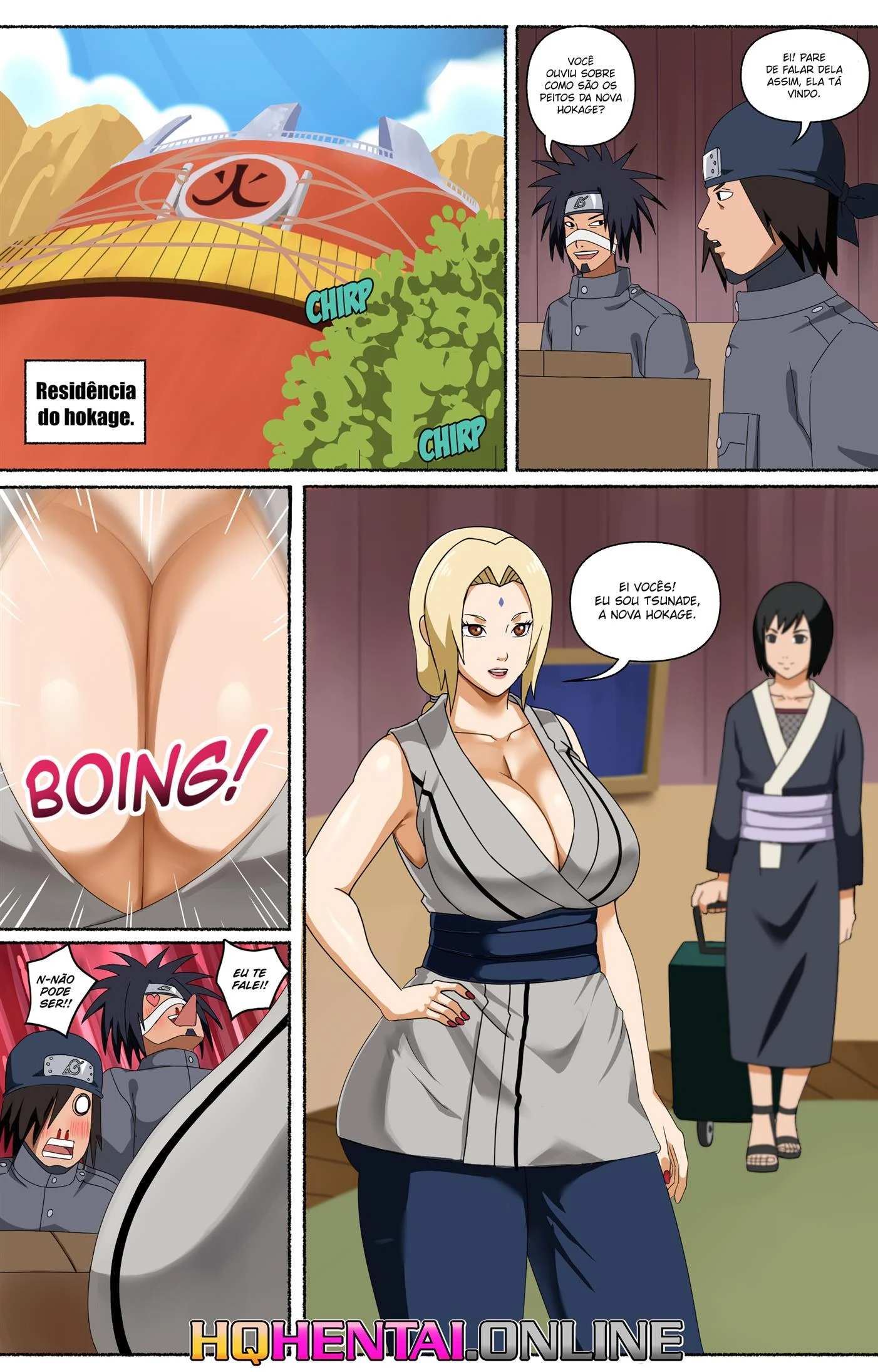 Tsunade e seus assistentes – Pau Grande – Tradução Completa
