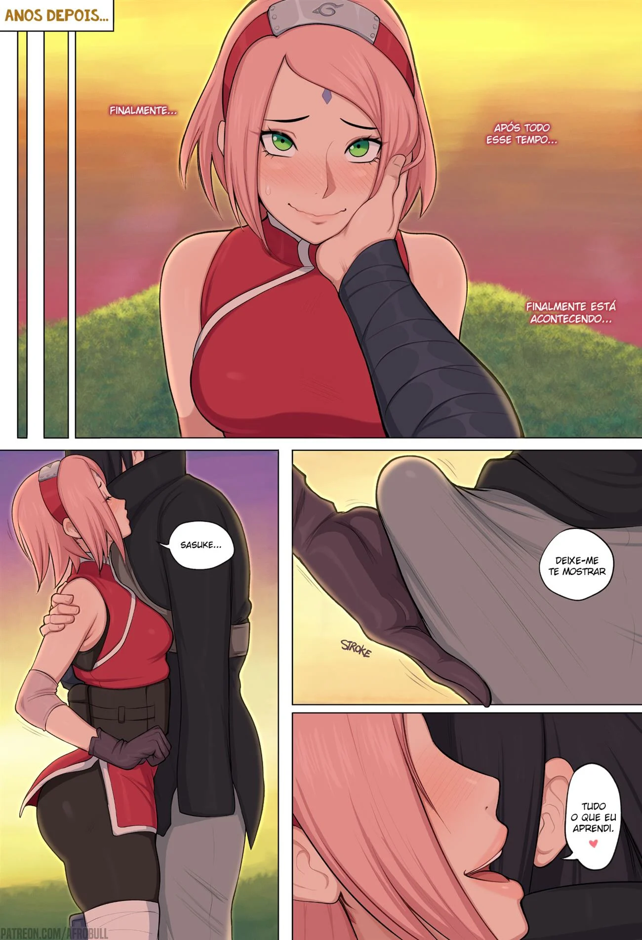 Tsunade ensina uma lição a Sakura – Trap – Todo Traduzido