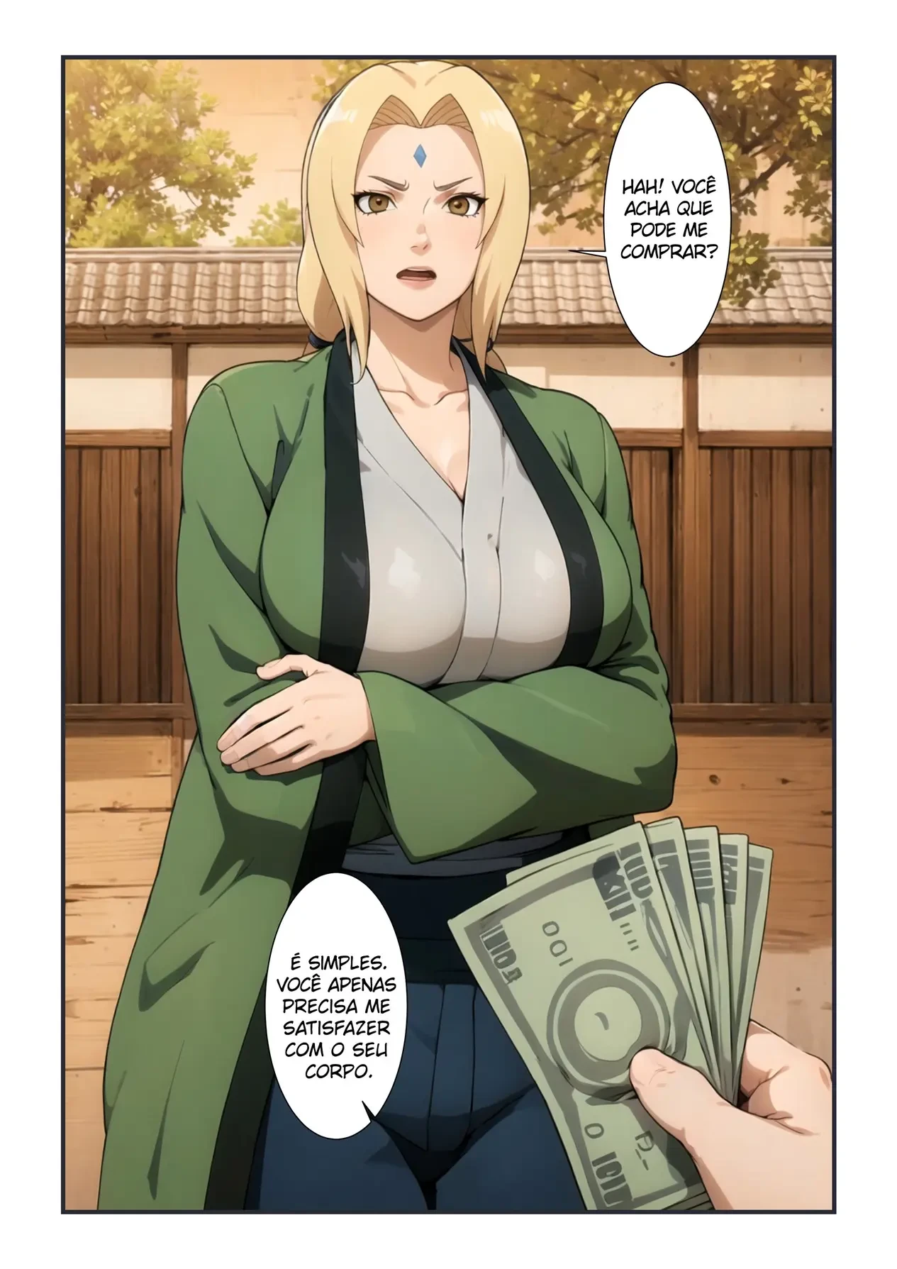 Tsunade Quitando as D&iacute;vidas &ndash; Tsunade Hentai &ndash; Tradu&ccedil;&atilde;o Completa