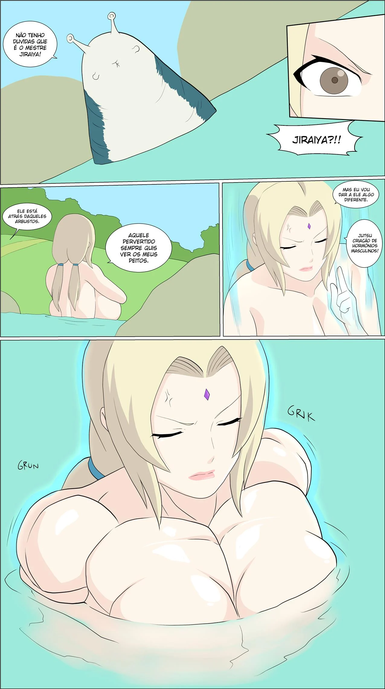 Tsunade vs Jiraiya – Bundão – Todo Traduzido Tsunade vs Jiraiya – Bundão – Todo Traduzido