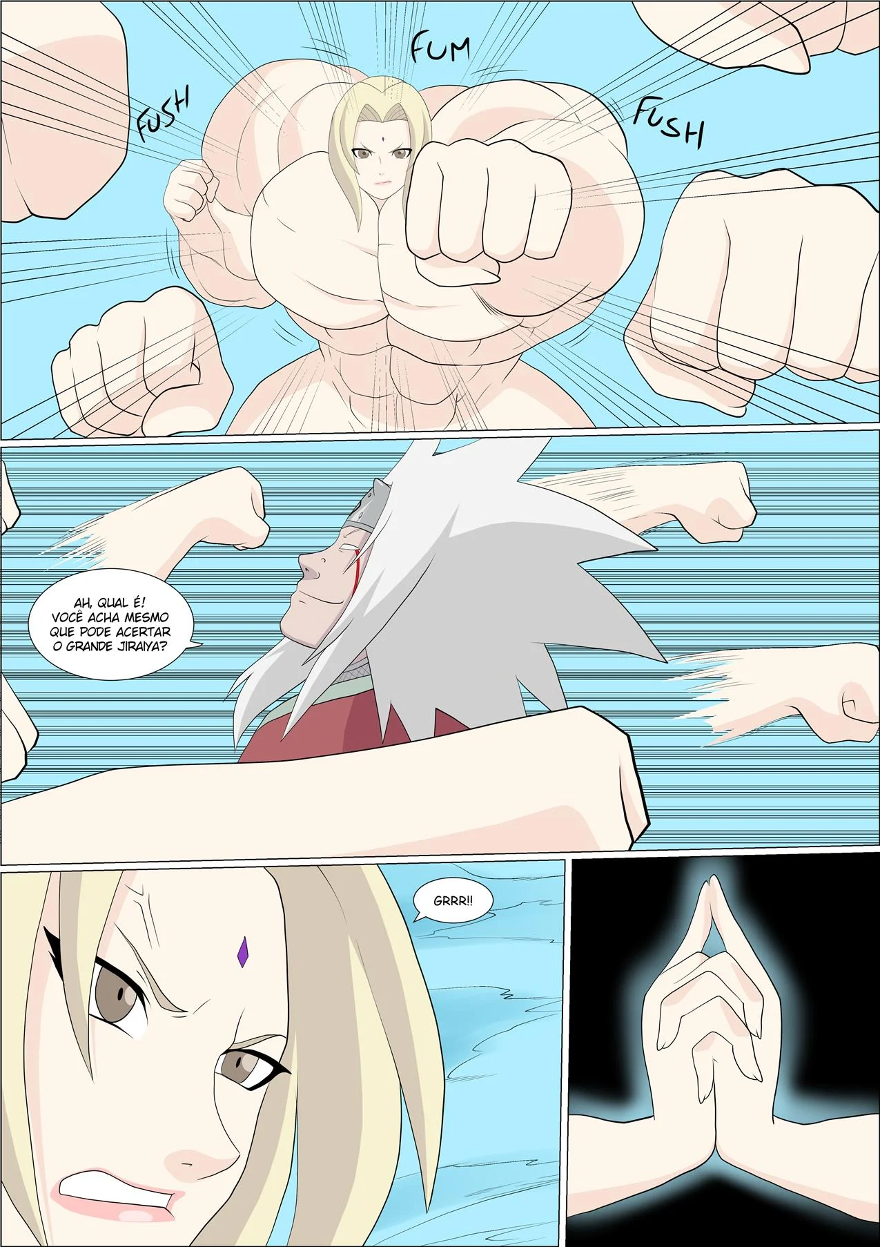 Tsunade vs Jiraiya – Bundão – Todo Traduzido Tsunade vs Jiraiya – Bundão – Todo Traduzido