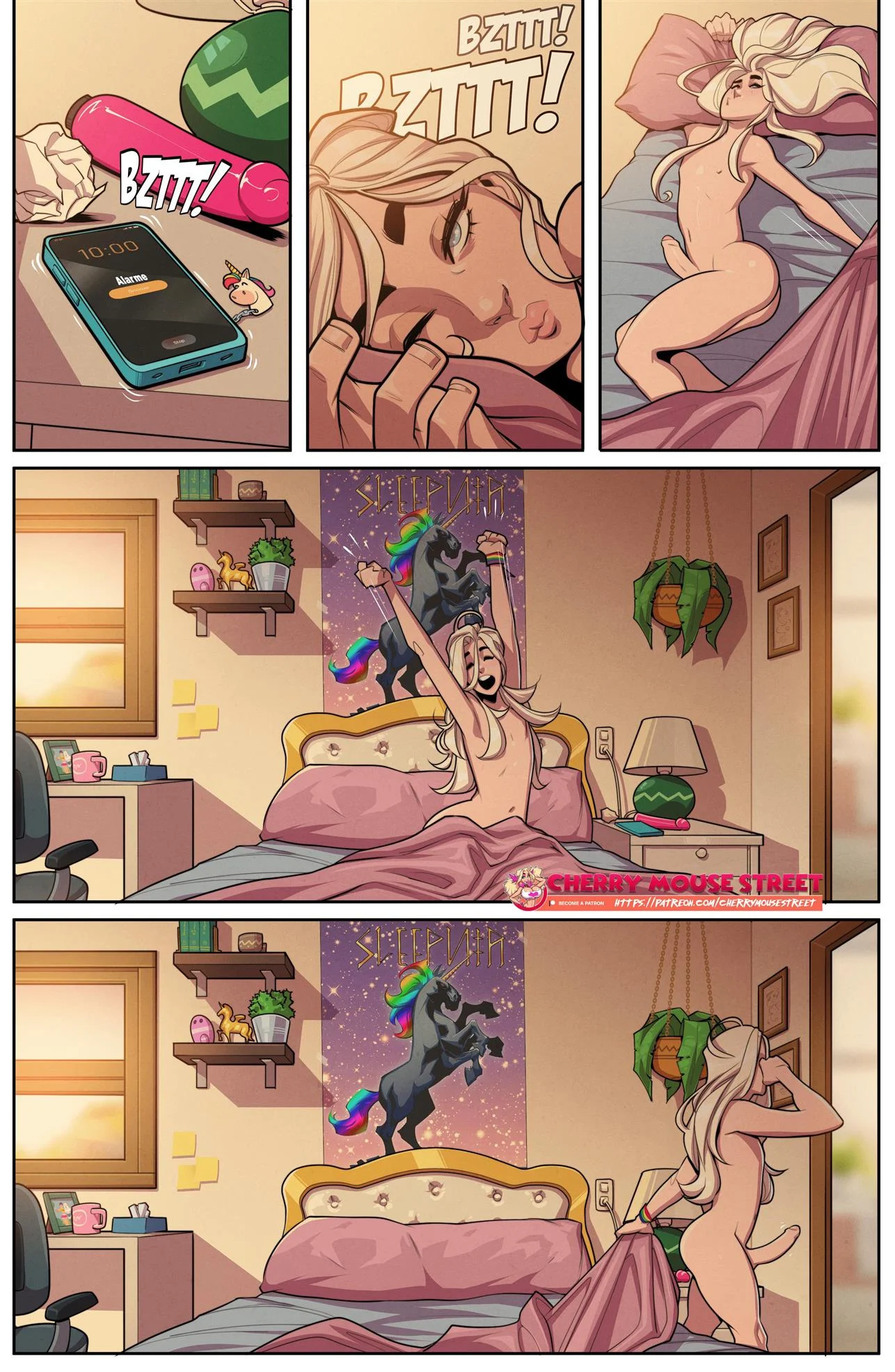 Um dia na vida de Izzy &ndash; HQ De Sexo &ndash; Sem Censura