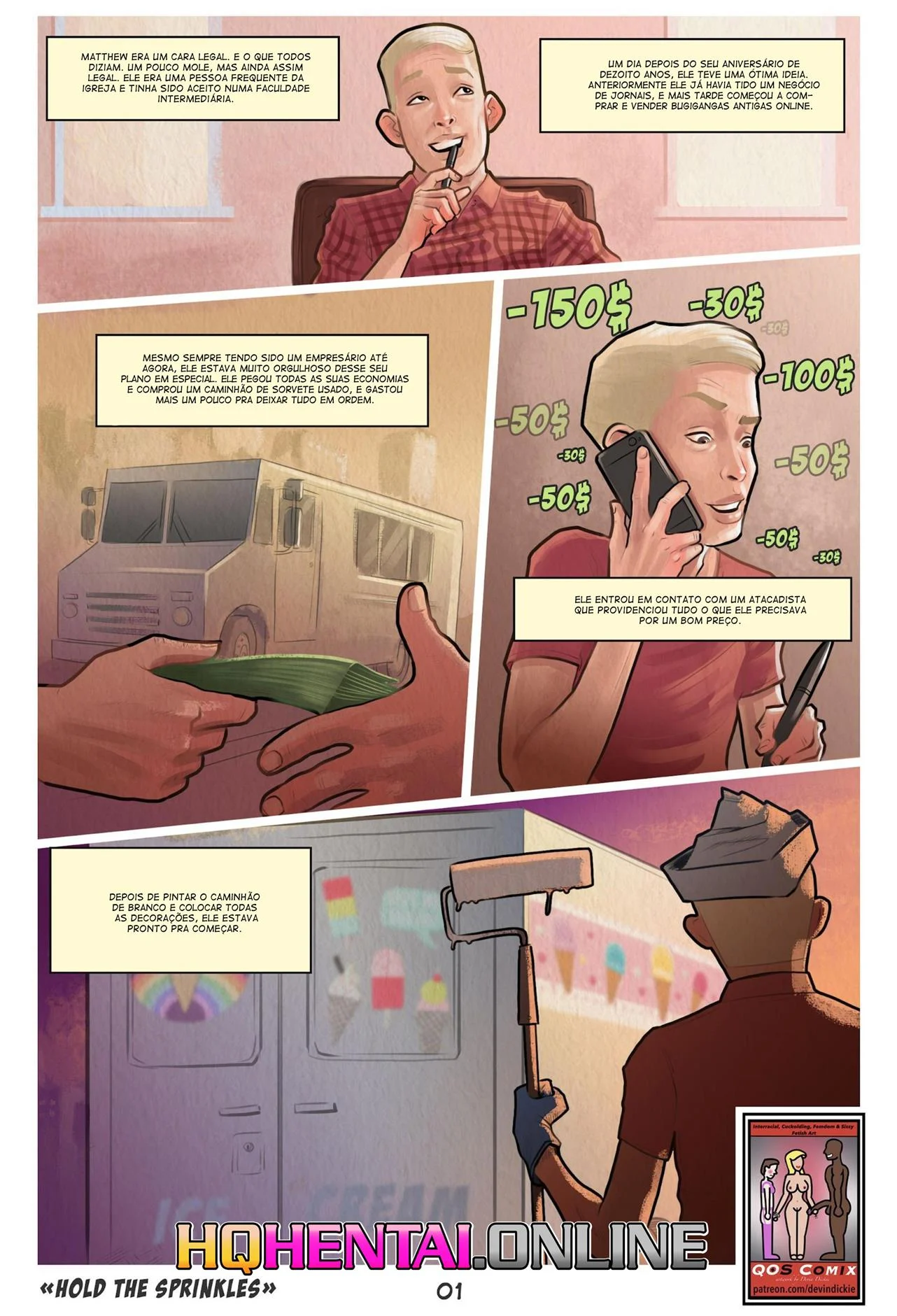 Um neg&oacute;cio lucrativo &ndash; Yaoi &ndash; Todo em PT-BR