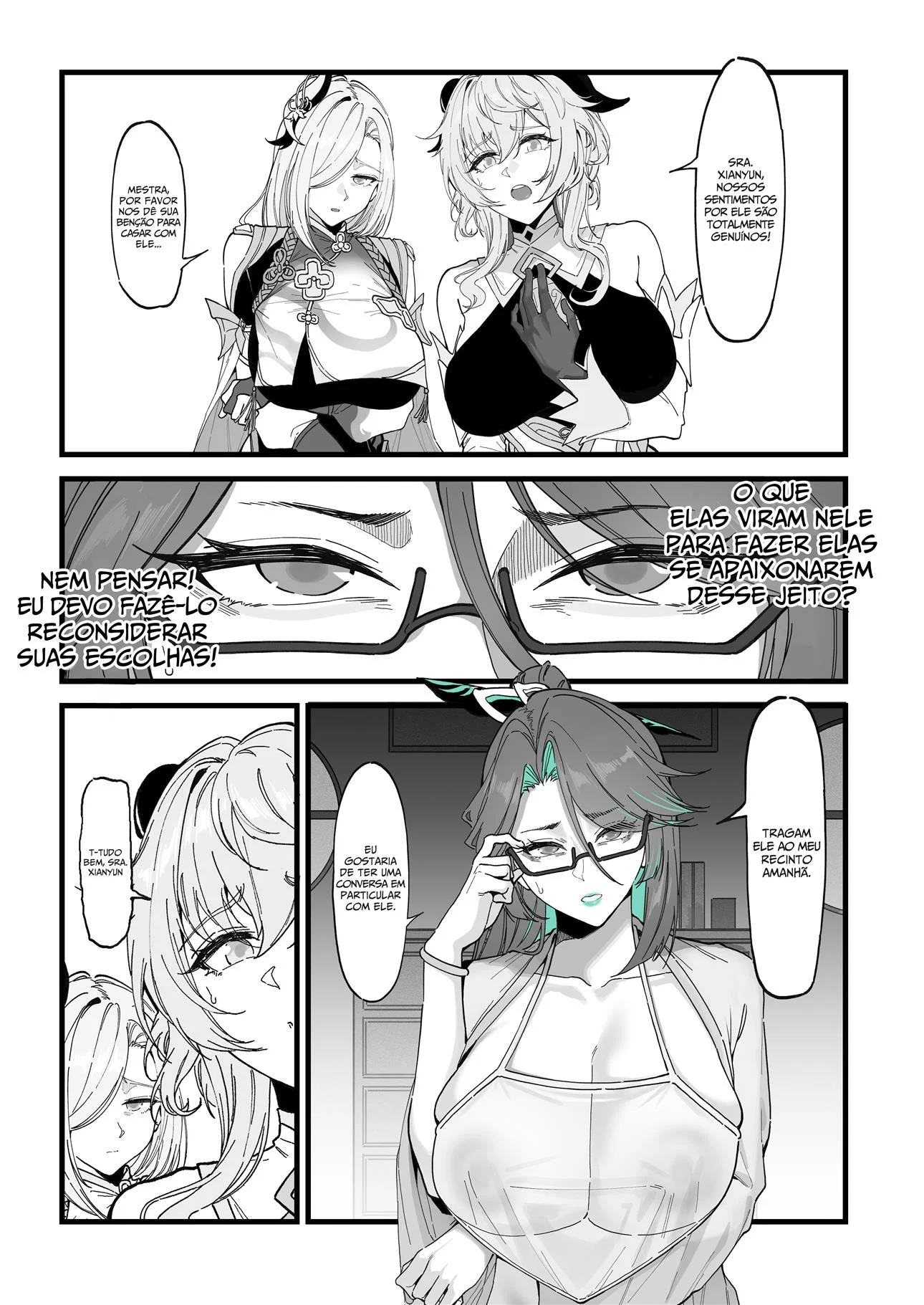 Um Teste para Aether &ndash; Gozando Dentro &ndash; Ler Quadrinho Porno PT-BR