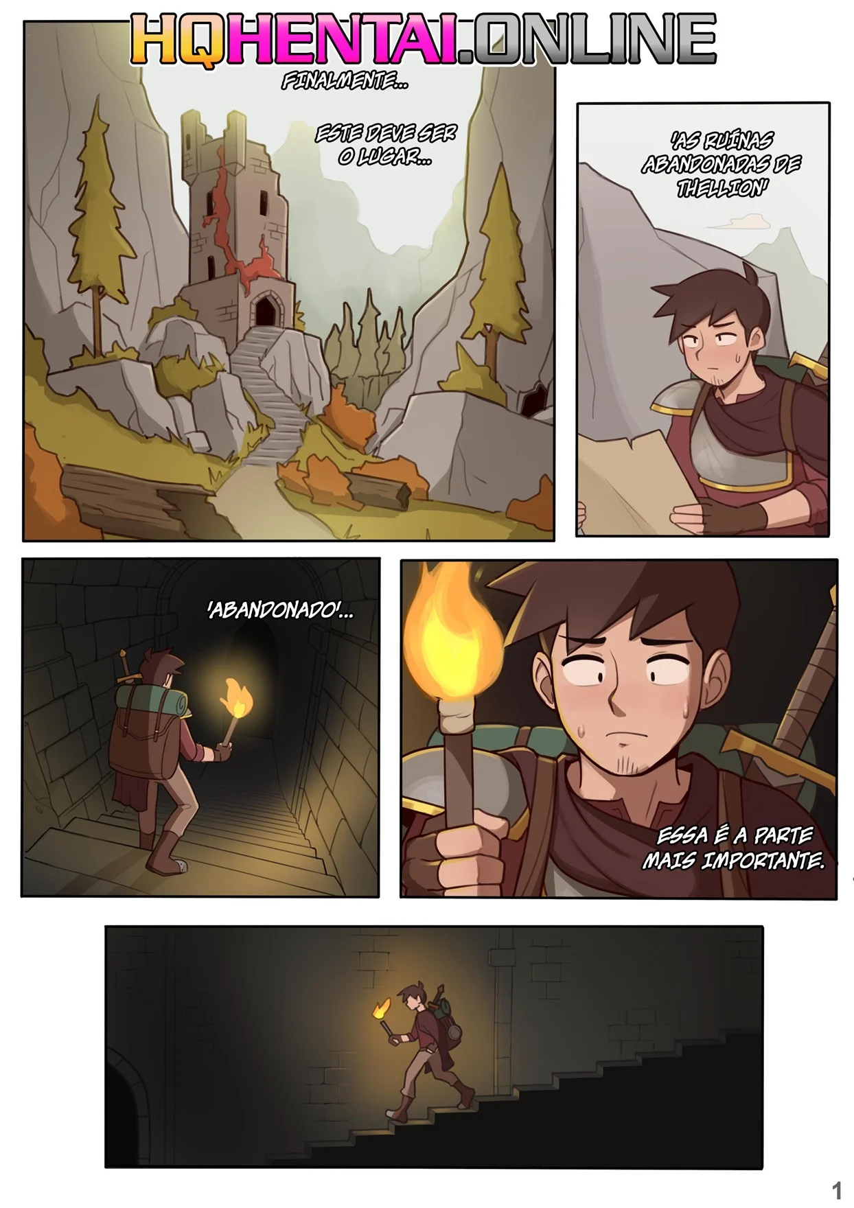 Uma Aventura Deliciosa – HQ De Sexo – Todo Traduzido