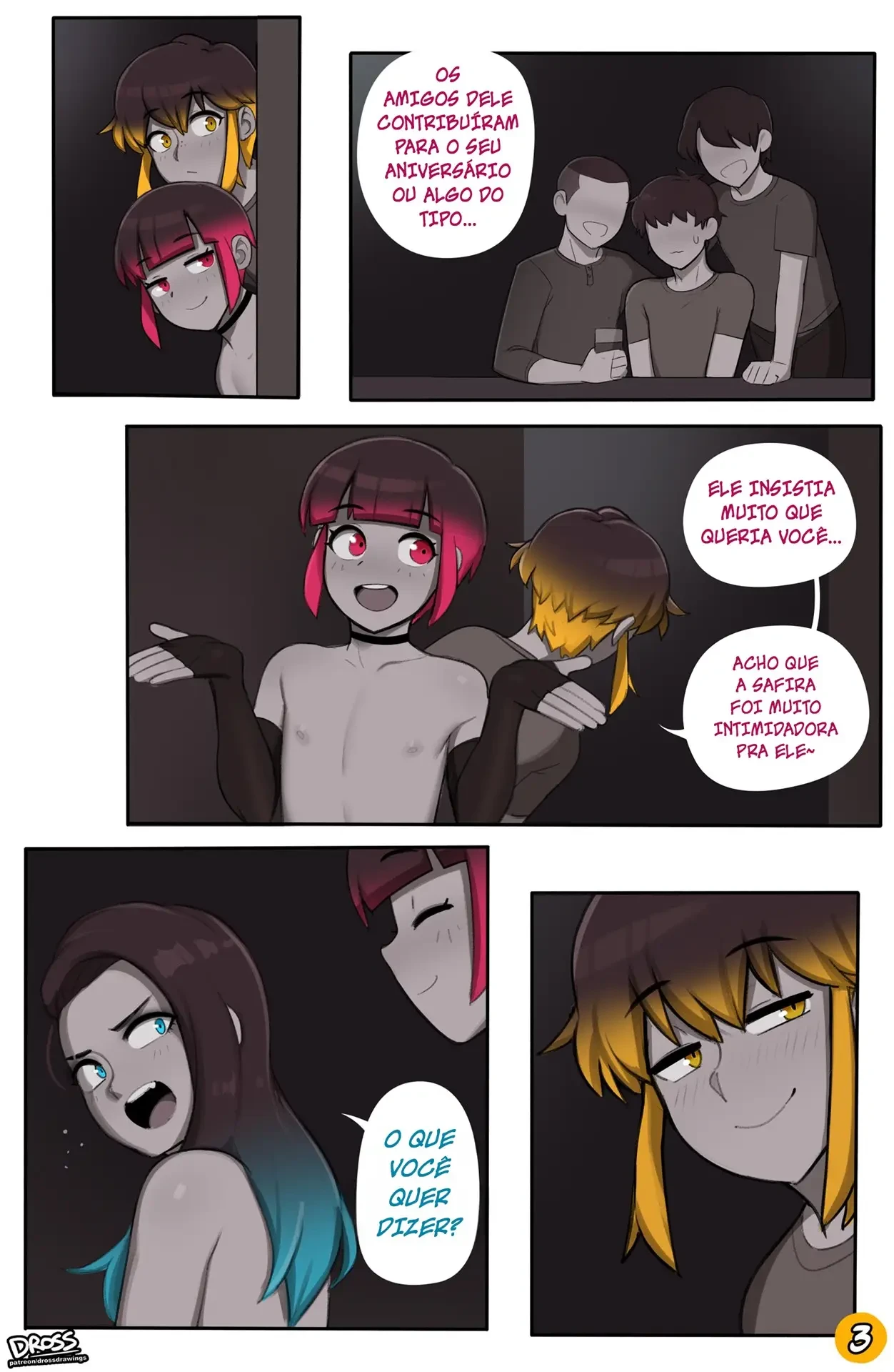 Uma Noite Especial com Amber – Cartoon – Tradução Nacional