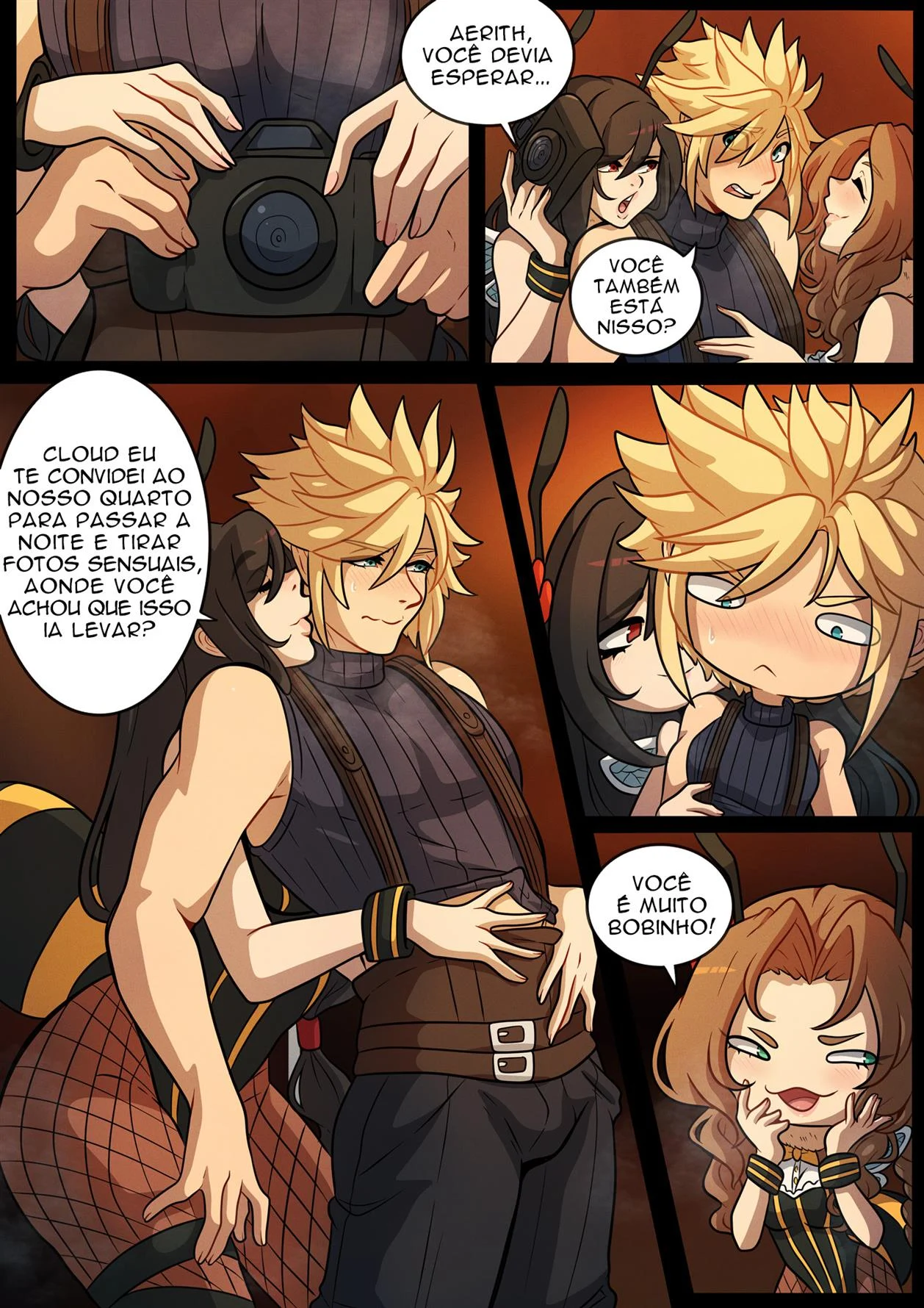 Uma Noite no Para&iacute;so &ndash; Sexo Grupal &ndash; Todo Traduzido