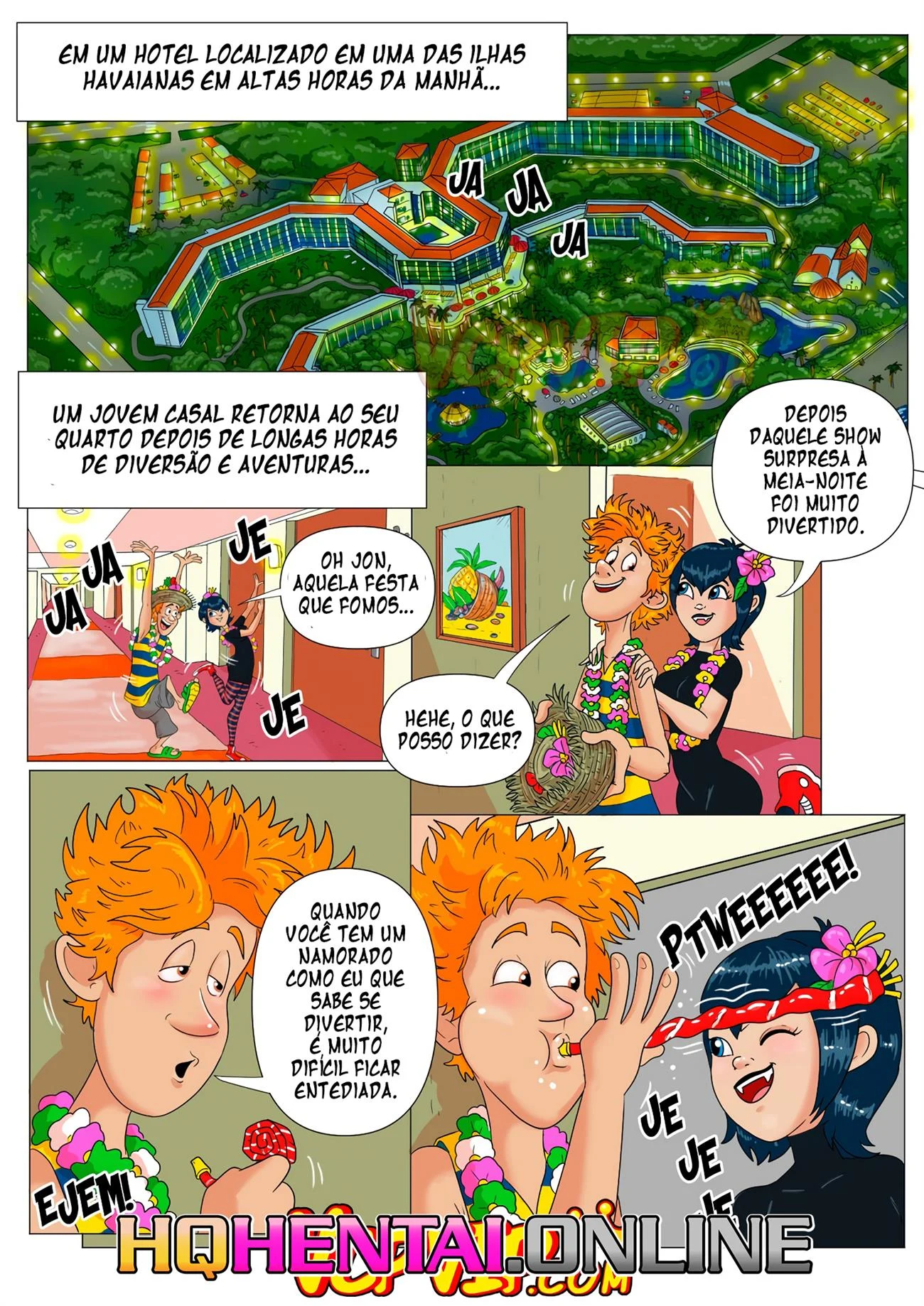 Uma noite terrivelmente sensual &ndash; HQ Porno &ndash; Quadrinho em Portugu&ecirc;s PT-BR