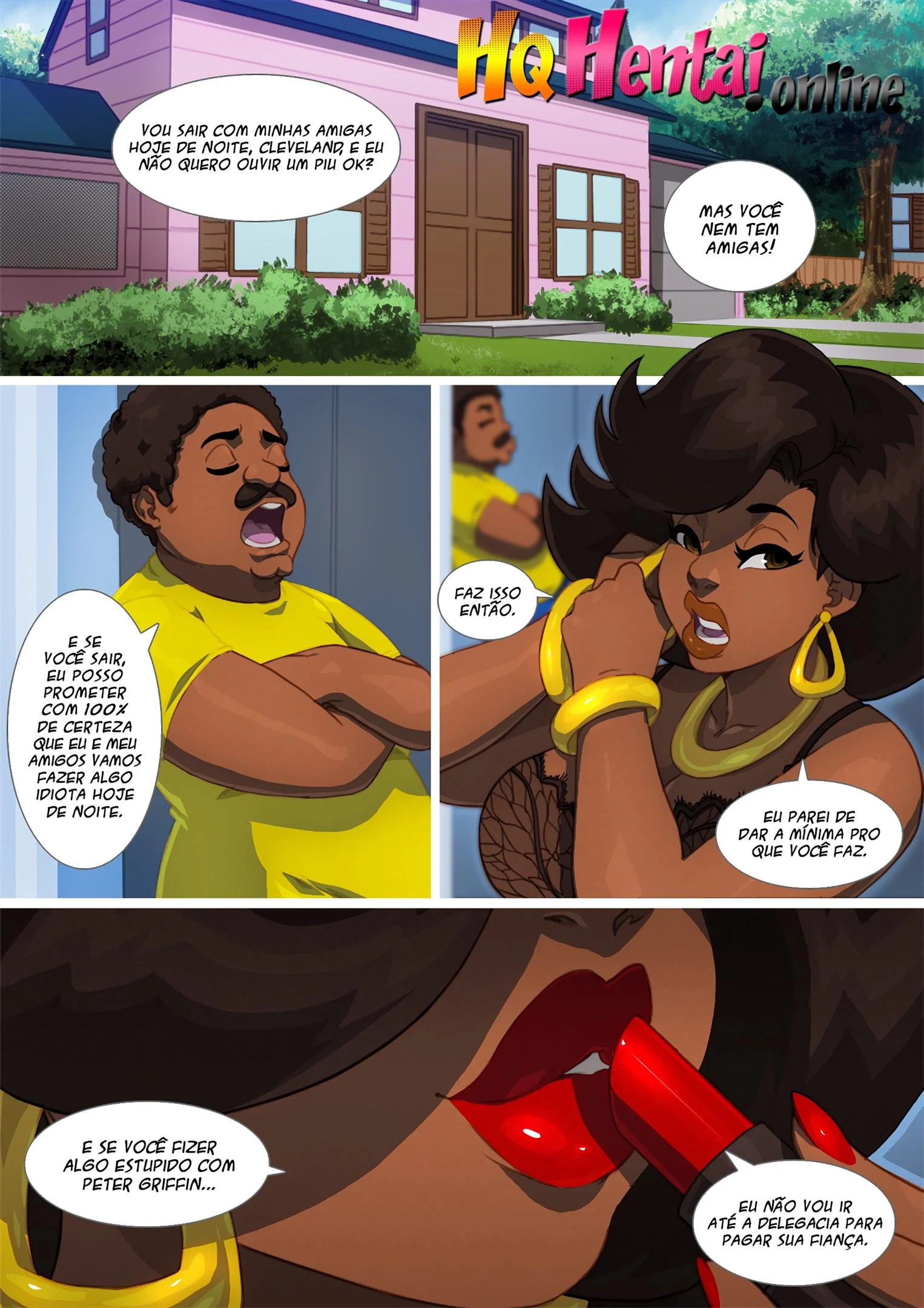 Uma rapidinha antes de sair – HQ De Sexo – SuperHQ