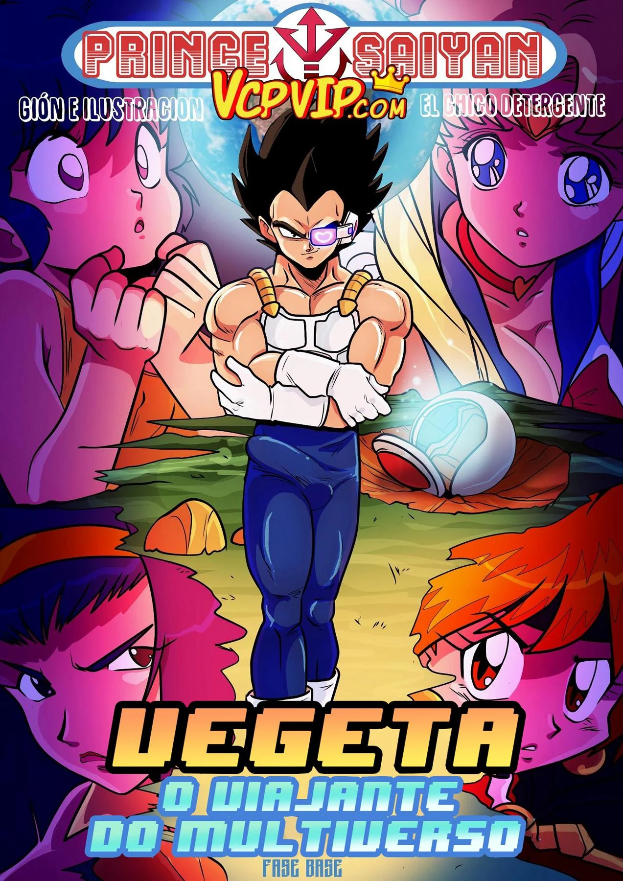 Vegeta no Multiverso da Putaria &ndash; Dragon Ball Hentai &ndash; Completo