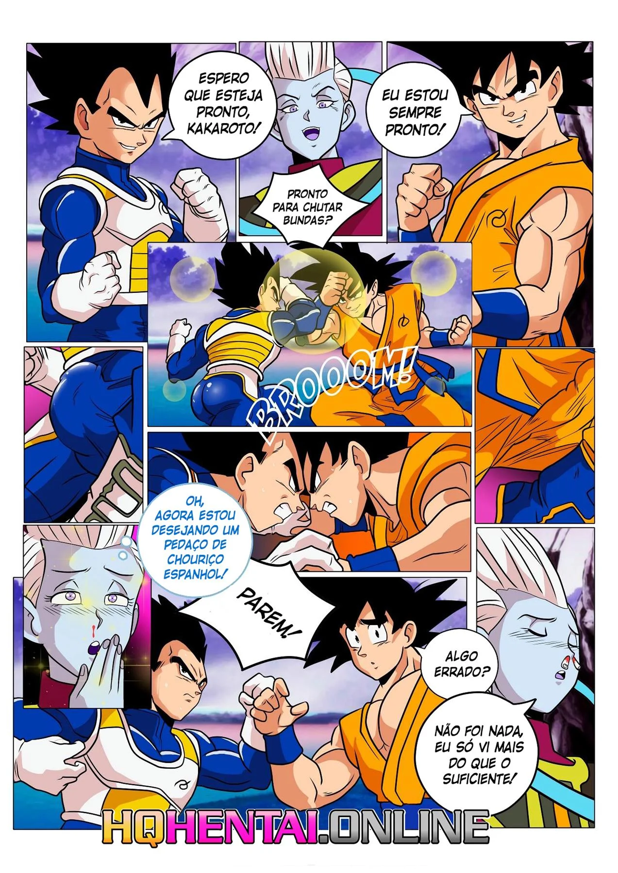 Vegeta no Multiverso da Putaria &ndash; Dragon Ball Hentai &ndash; Completo