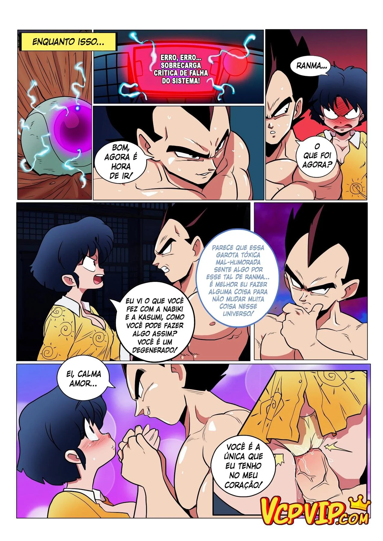 Vegeta no Multiverso da Putaria &ndash; Dragon Ball Hentai &ndash; Completo