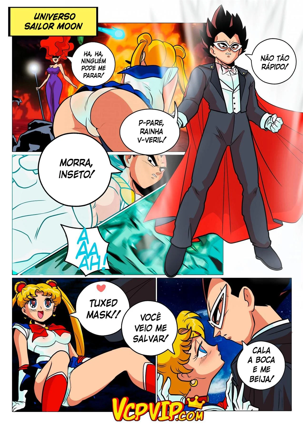 Vegeta no Multiverso da Putaria &ndash; Dragon Ball Hentai &ndash; Completo