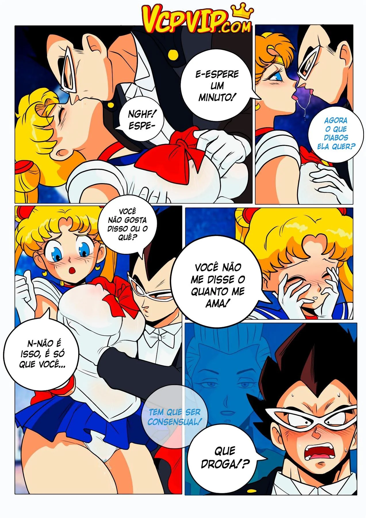 Vegeta no Multiverso da Putaria &ndash; Dragon Ball Hentai &ndash; Completo