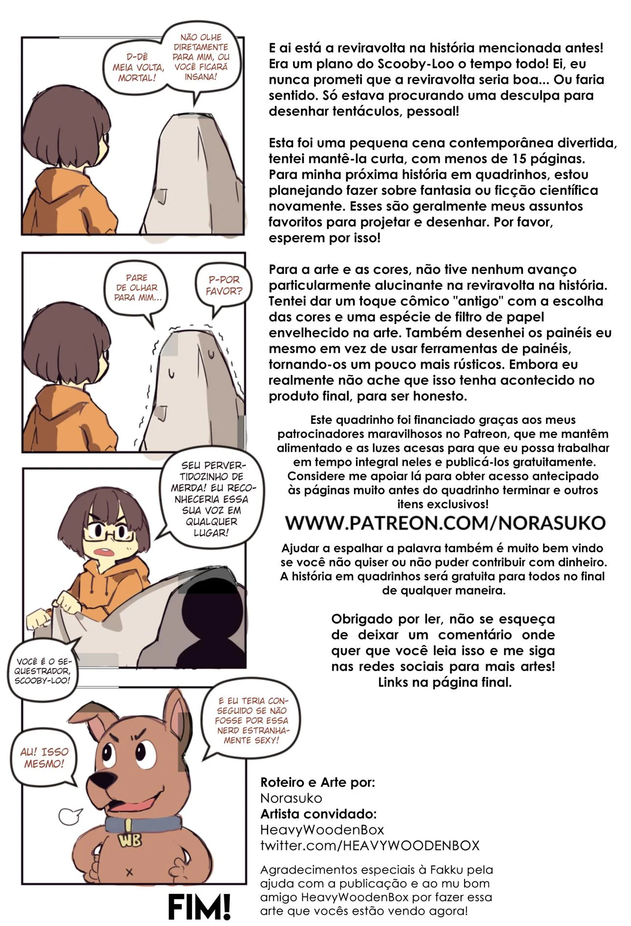 Velma desvenda o mist&eacute;rio &ndash; Quadrinhos Eroticos &ndash; Ler Quadrinho Porno PT-BR