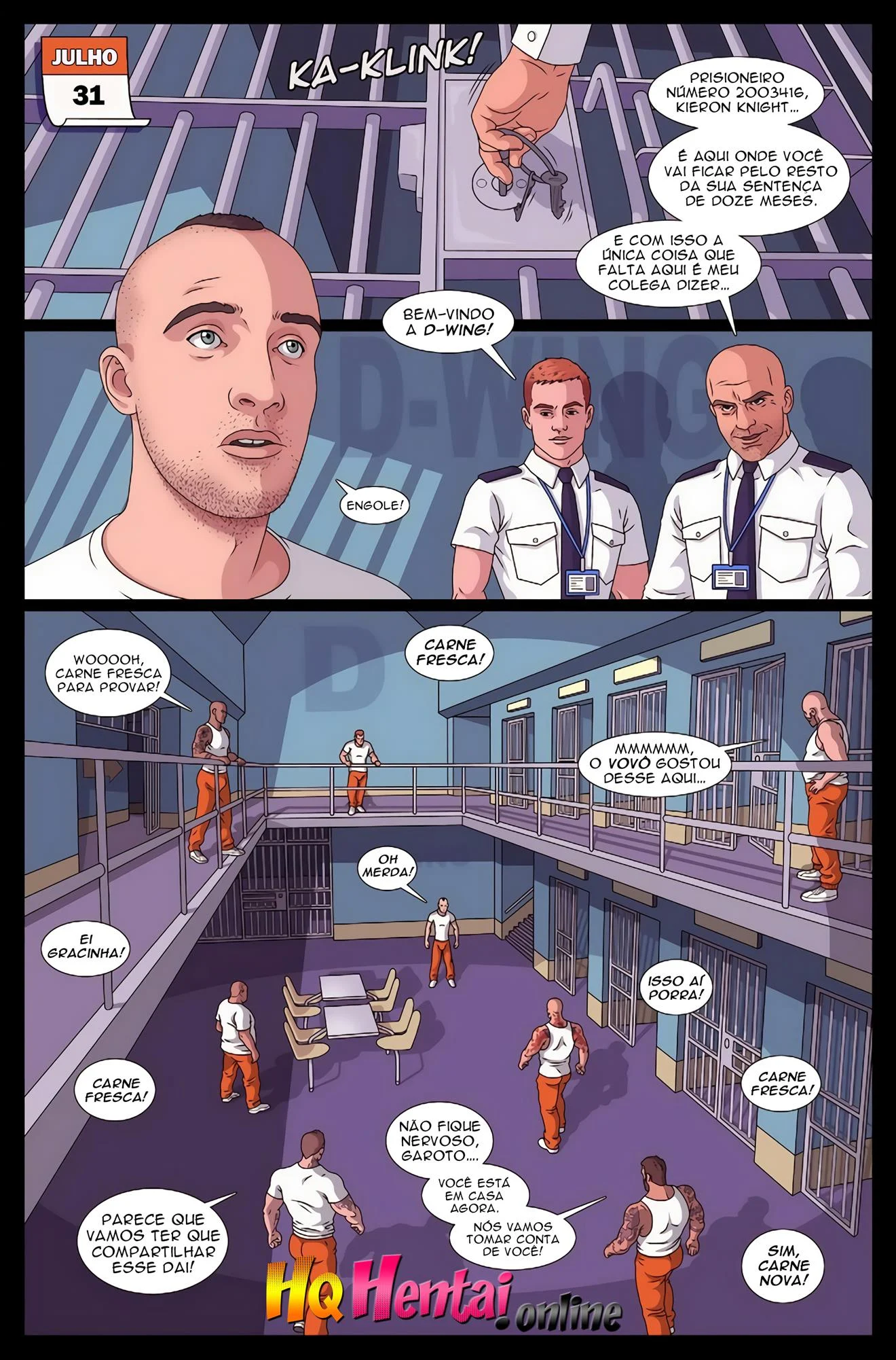 Virando Putinha na Prisão – Hentai Gay – SuperHQ