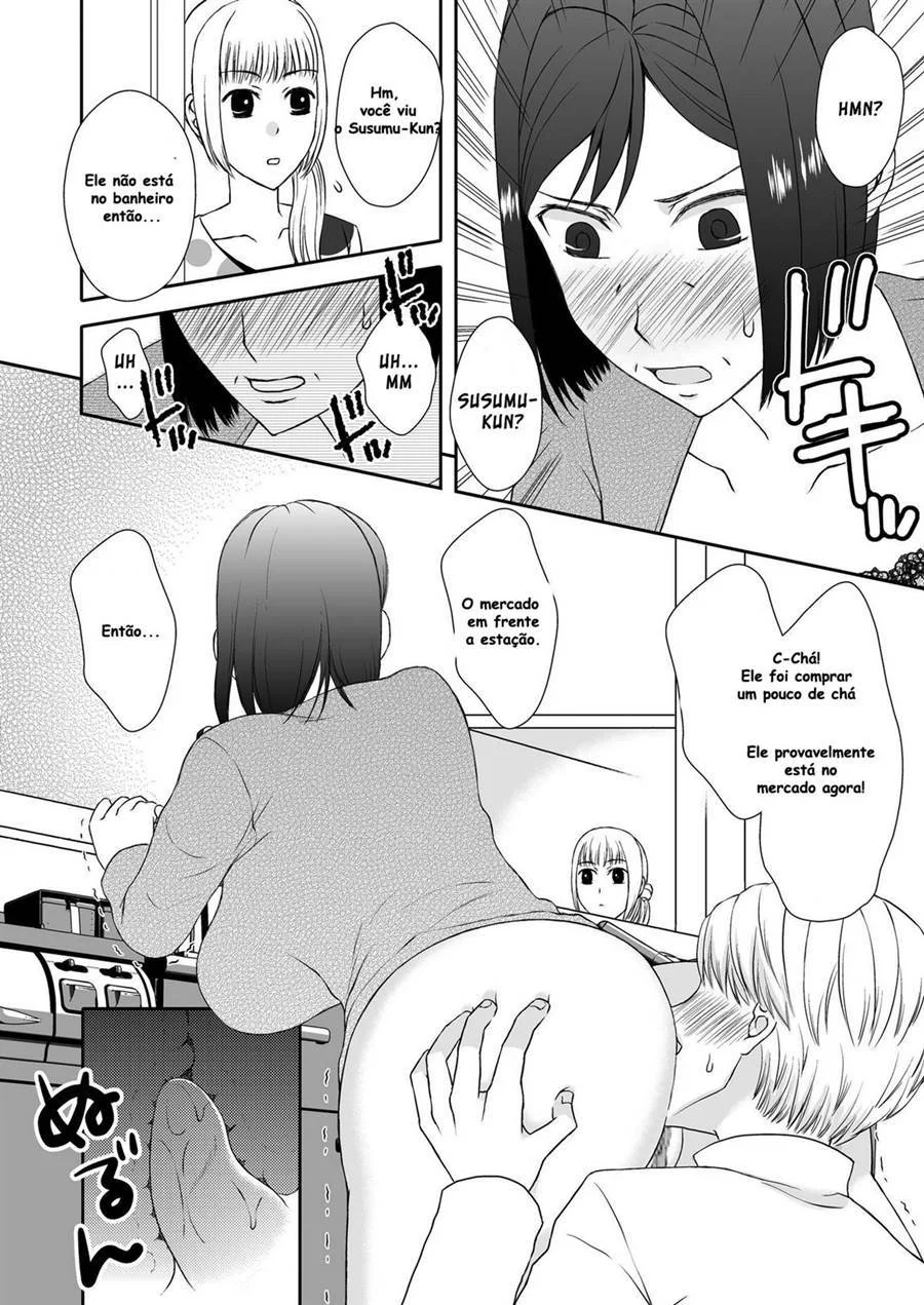 Vivendo como M&atilde;e e Amante 02 &ndash; Hentai Preto e Branco &ndash; Ler Quadrinho Completos