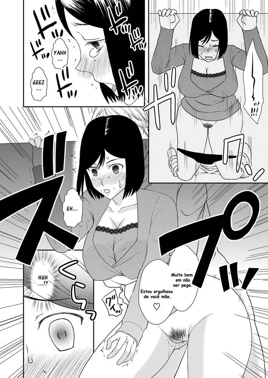 Vivendo como M&atilde;e e Amante 02 &ndash; Hentai Preto e Branco &ndash; Ler Quadrinho Completos
