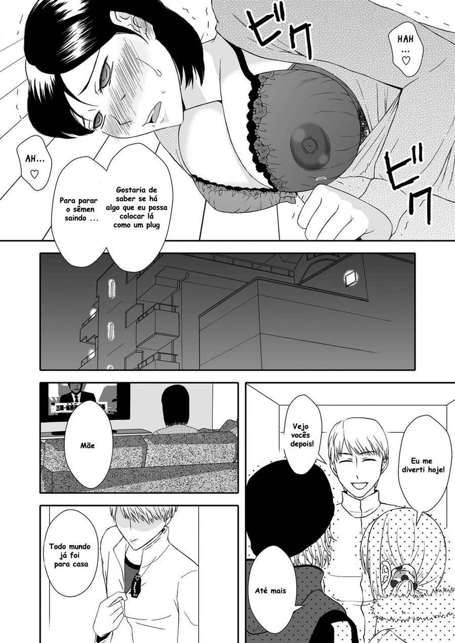 Vivendo como M&atilde;e e Amante 02 &ndash; Hentai Preto e Branco &ndash; Ler Quadrinho Completos