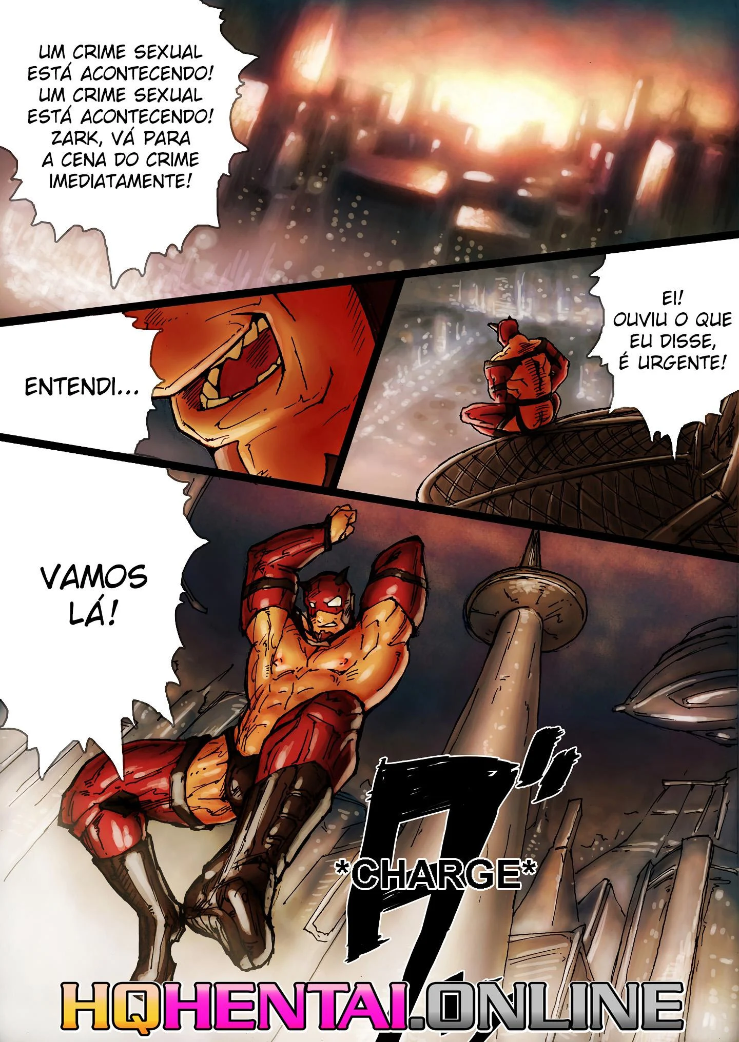 Zark o her&oacute;i pervertido &ndash; Quadrinhos Eroticos &ndash; Em Portugu&ecirc;s