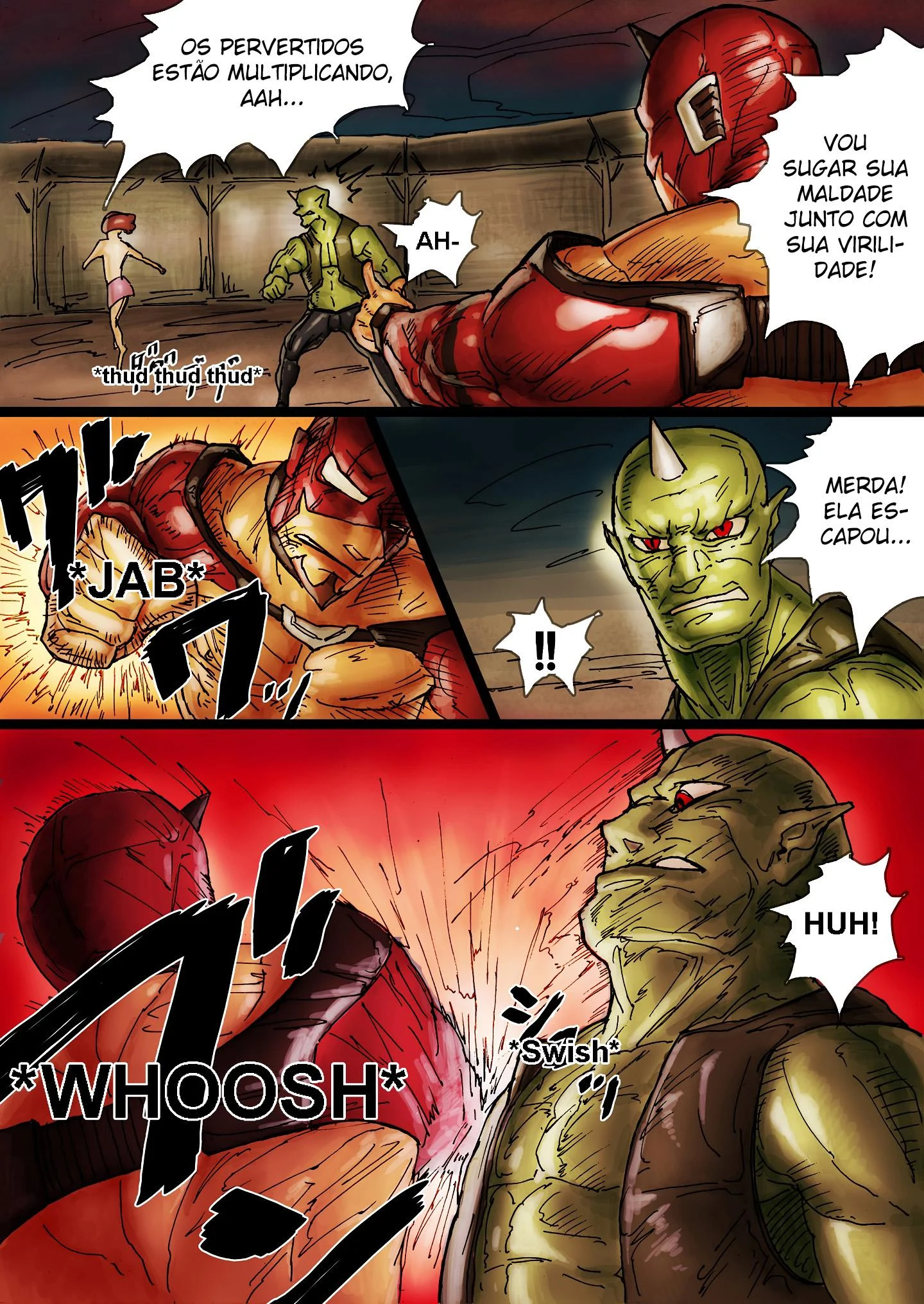 Zark o her&oacute;i pervertido &ndash; Quadrinhos Eroticos &ndash; Em Portugu&ecirc;s