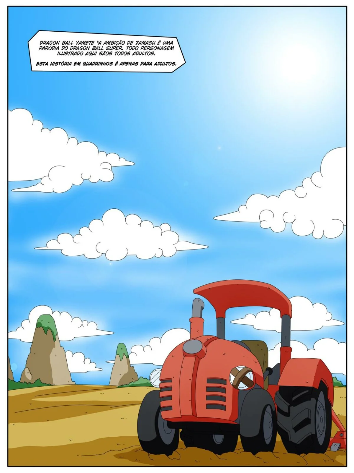 A Ambição de Zamasu: Piranha Chichi Humilha o Vilão - Dragon Ball Super Hentai HQ Brasileiro