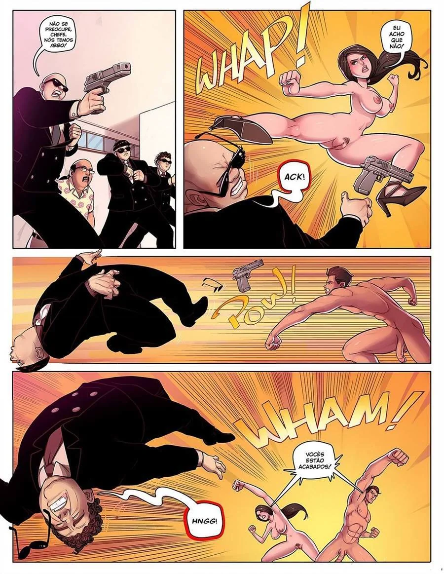 A Espiã Piranha e o Pirocudo: Missão Pornografia em Quadrinhos - HQ Brasileiro