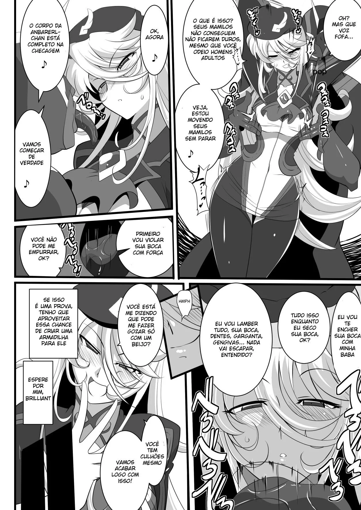 A Executora da Buceta: Anbarerl e sua entrega aos maduros - Hentai HQ Brasileiro