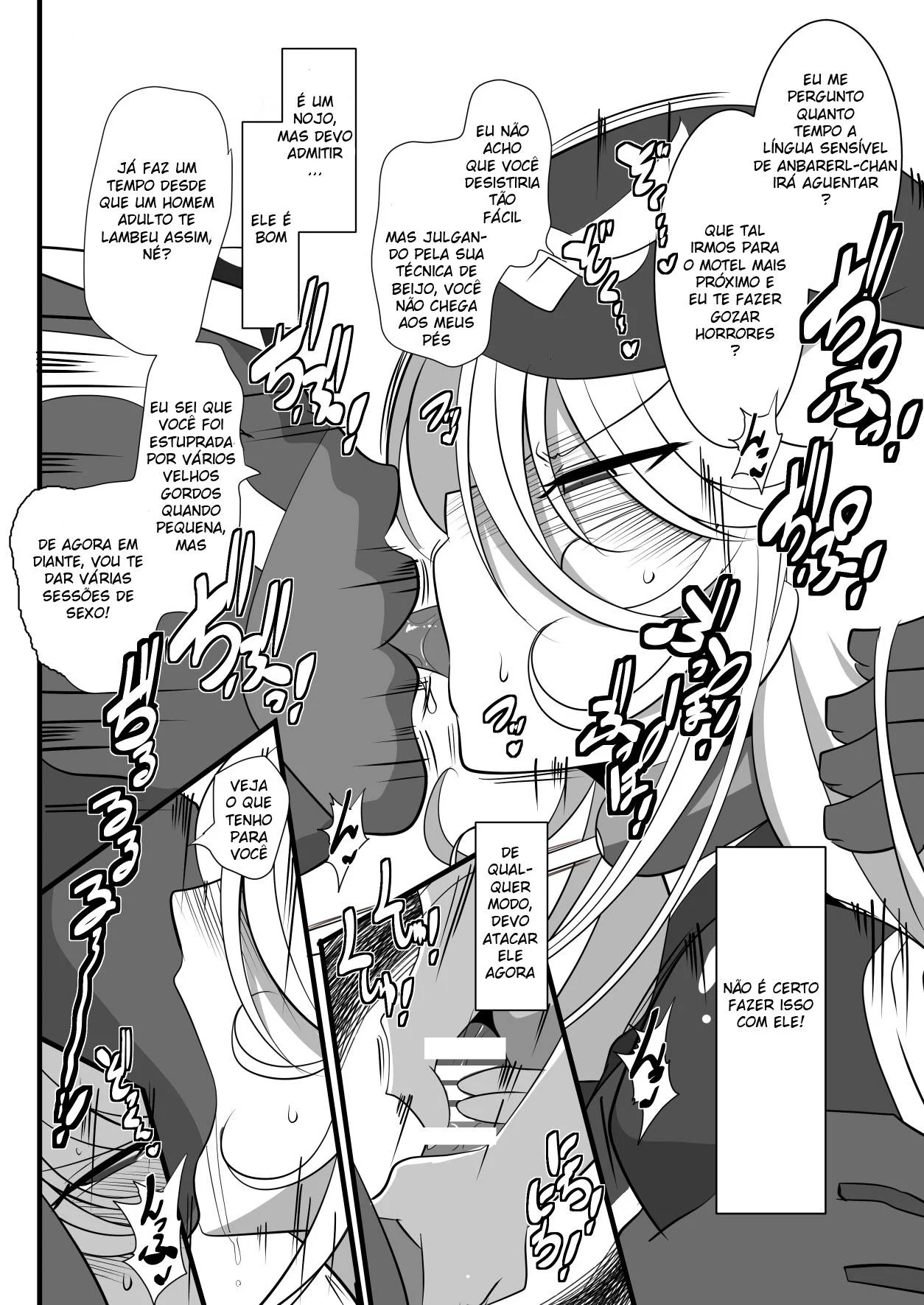 A Executora da Buceta: Anbarerl e sua entrega aos maduros - Hentai HQ Brasileiro