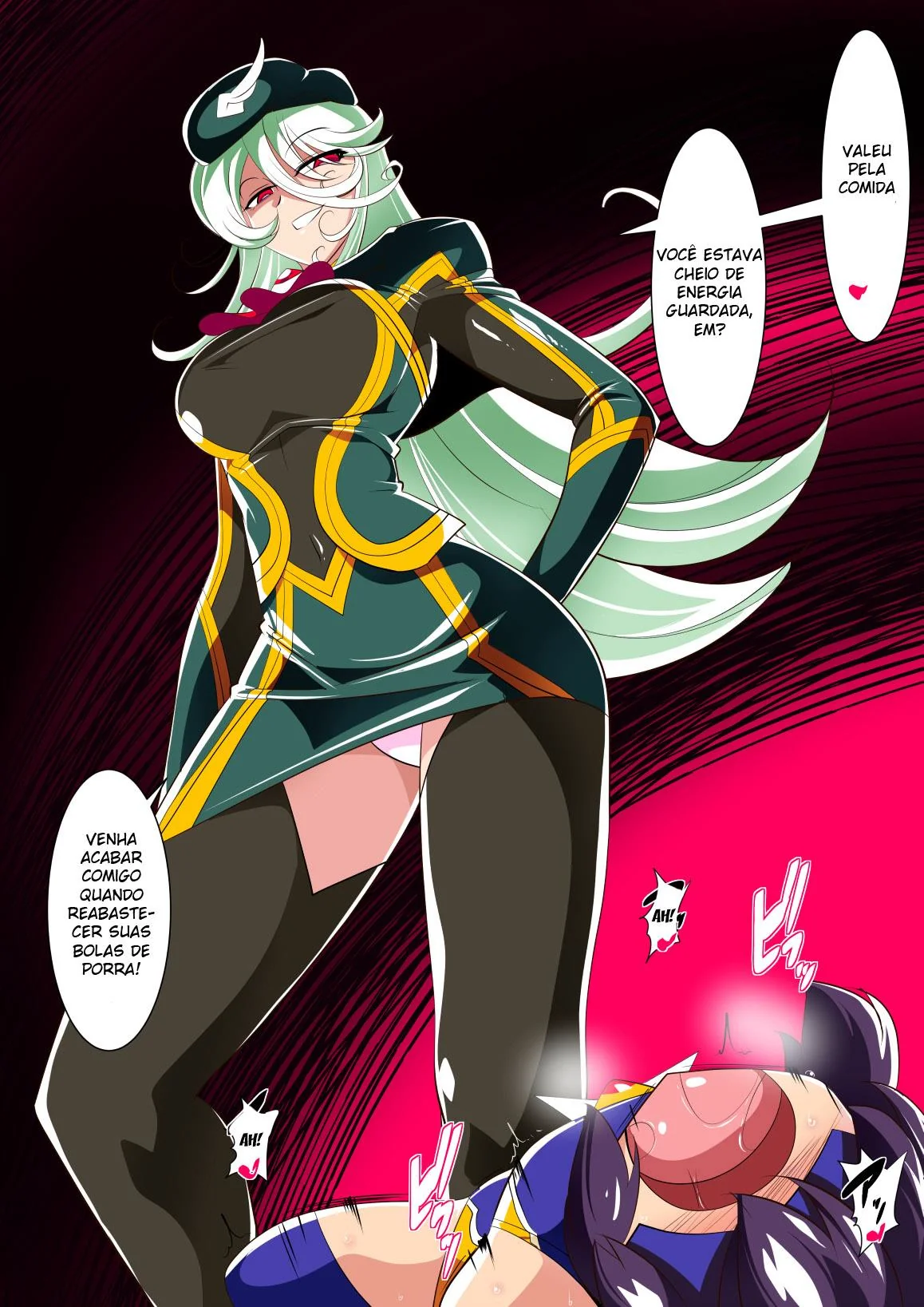 A Executora da Buceta: Anbarerl e sua entrega aos maduros - Hentai HQ Brasileiro