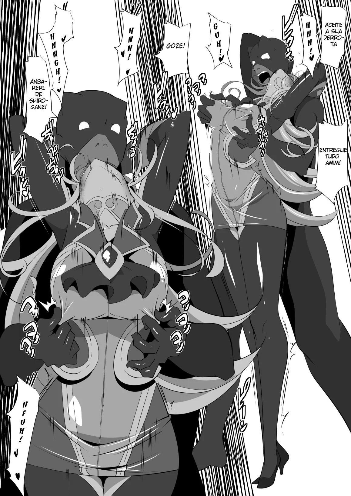 A Executora da Buceta: Anbarerl e sua entrega aos maduros - Hentai HQ Brasileiro