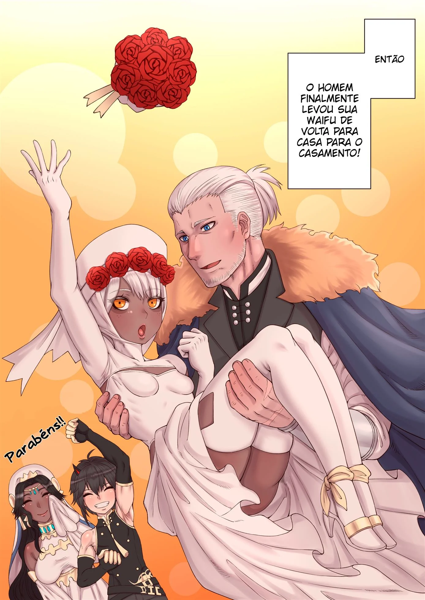 A Grande Foda do Alkaid com sua Piranha Sofia - Em HQ Brasileiro