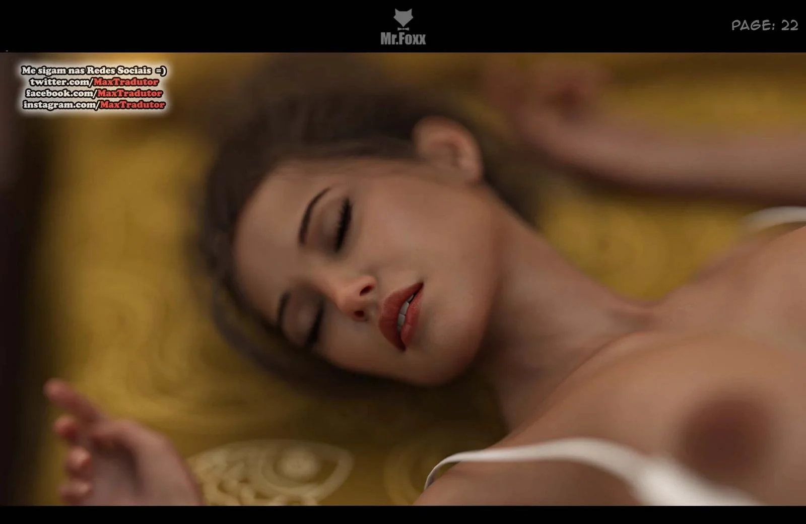 A Mãe Piranha do Amigo - Hentai 3D em HQ Brasileiro