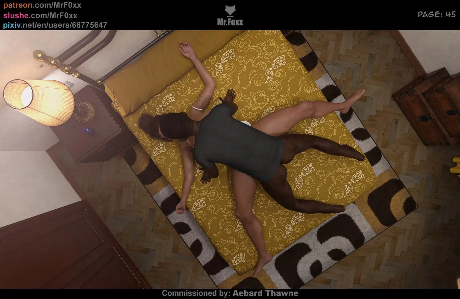 A Mãe Piranha do Amigo - Hentai 3D em HQ Brasileiro