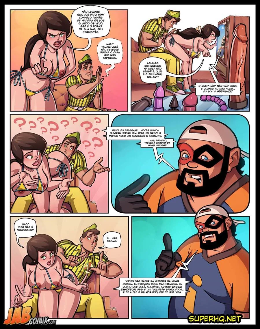 A Mãe Piranha e o Agente Cuzão - HQ de Sexo em Hentai Brasileiro A Mãe Piranha e o Agente Cuzão - HQ de Sexo em Hentai Brasileiro